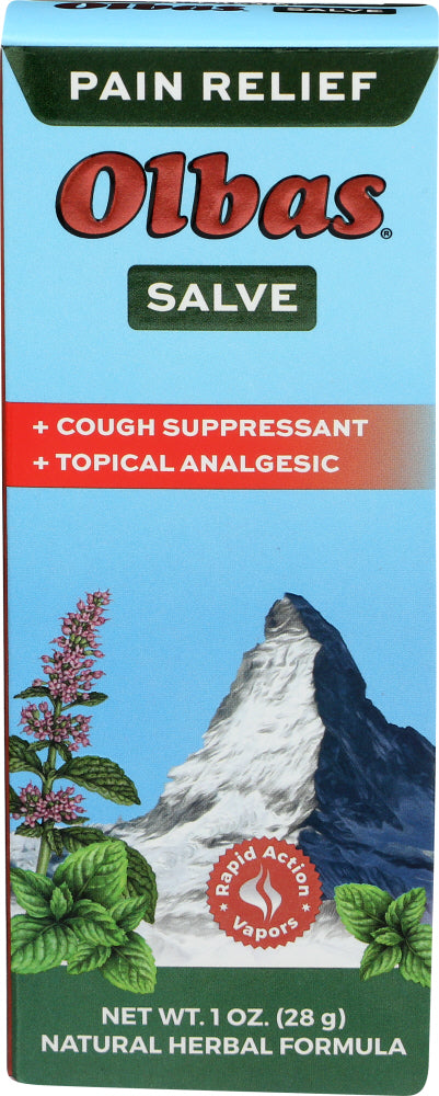 OLBAS (Pack of 8) Olbas Salve Tube Immune Support Ointment 1 Oz. 1 Oz