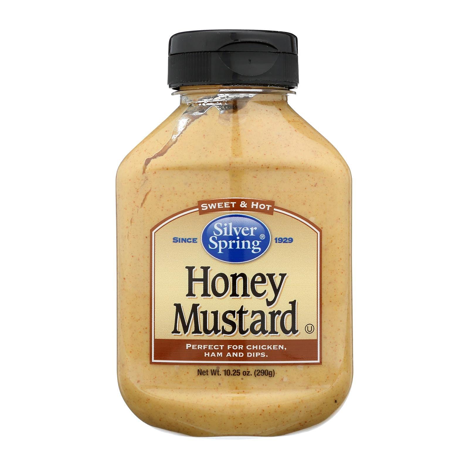 SILVER SPRINGS (Pack of 18) Silver Springs Mustard Sweet Hot Honey 10.25 Oz