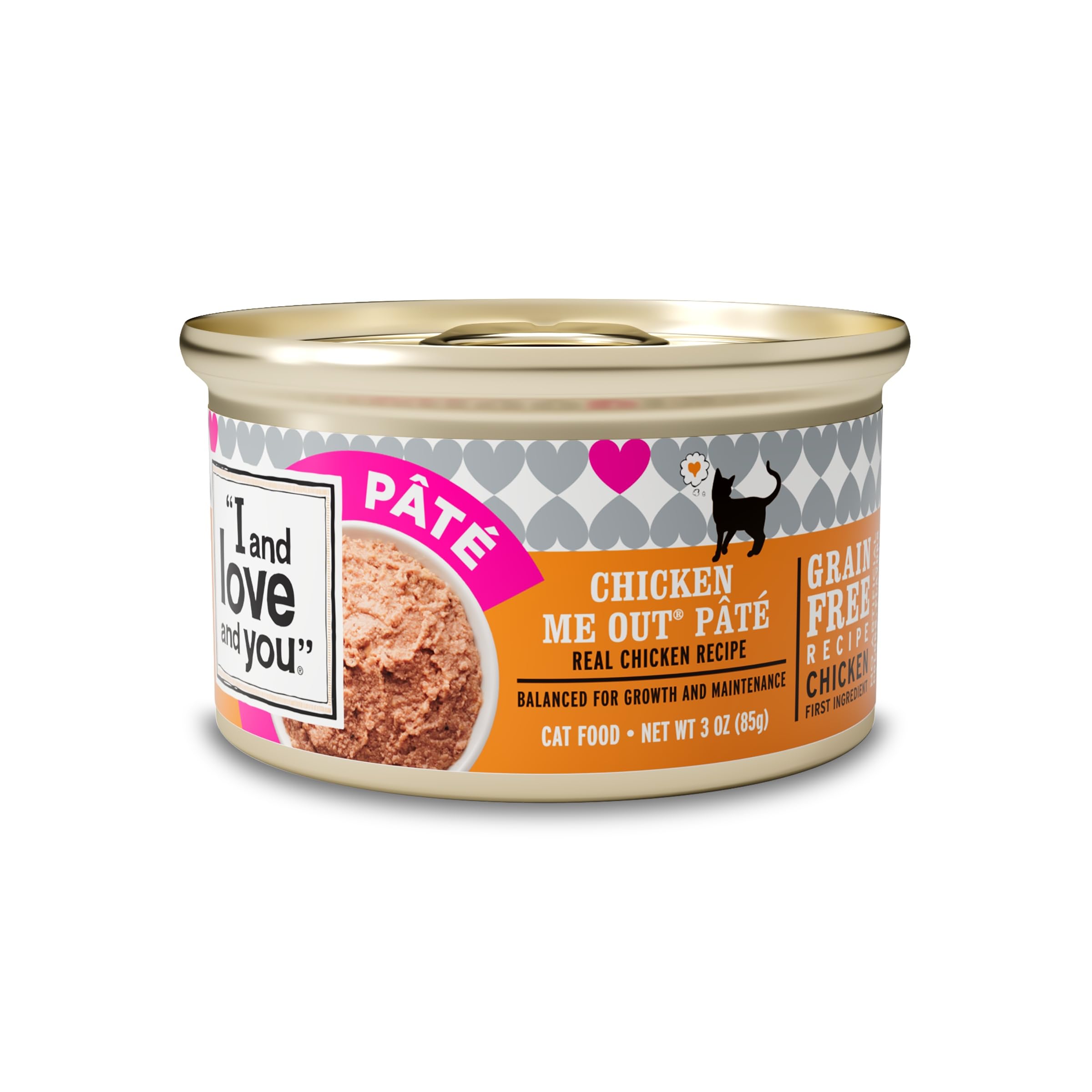 I&Love&You Wet Cat Food, Chicken Me Out Pâté