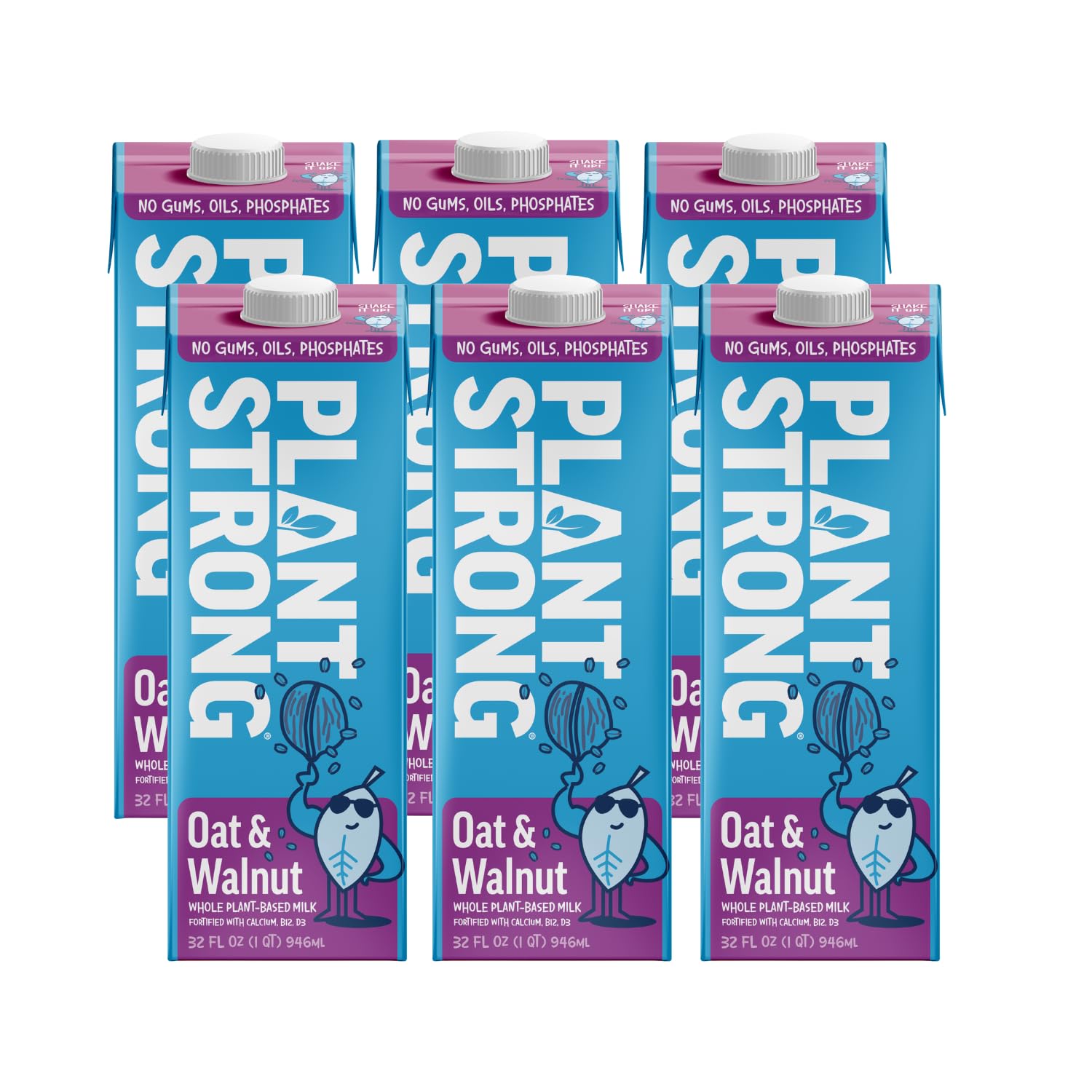 Plantstrong Milk Oat & Walnut Non-Dairy Beverage
