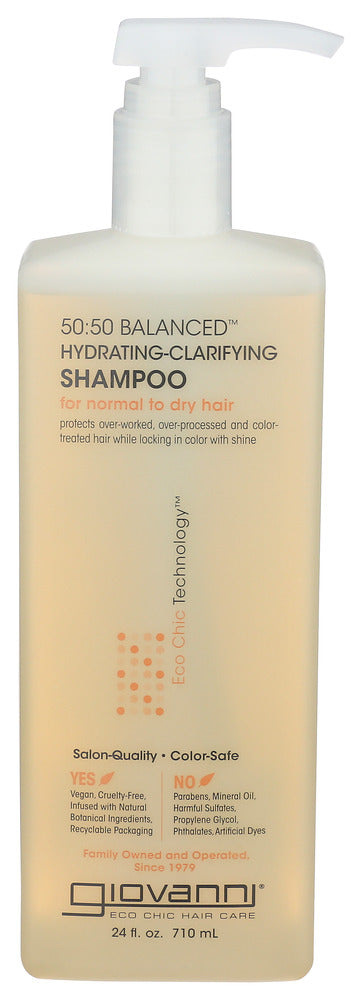 Giovanni Cosmetics Shampoo 50:50 Balanced Hyrdrating Clarifying