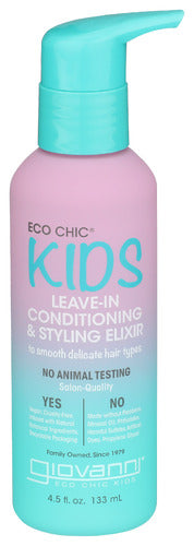 GIOVANNI COSMET (Pack of 9) Giovanni Cosmetics Kids Leave-in Conditioner Detangling Ha 4.5 Fl Oz