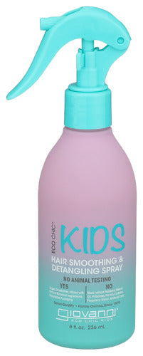 GIOVANNI COSMET (Pack of 6) Giovanni Cosmetics Kids Detangling Spray Detangler for Tangl 8 Fl Oz