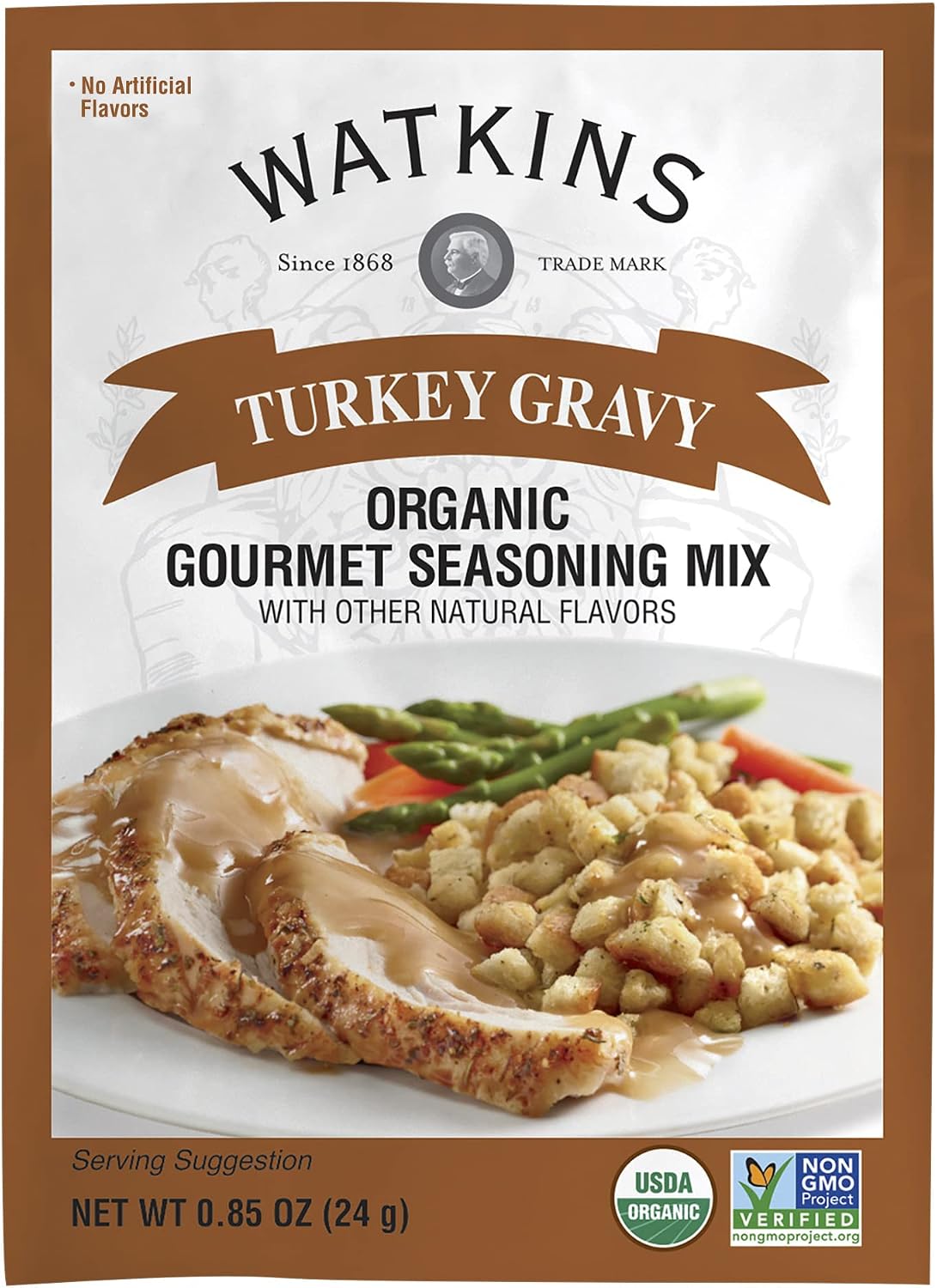 WATKINS (Pack of 48) Watkins Mix Turkey Gravy Seasoning 0.85 Oz