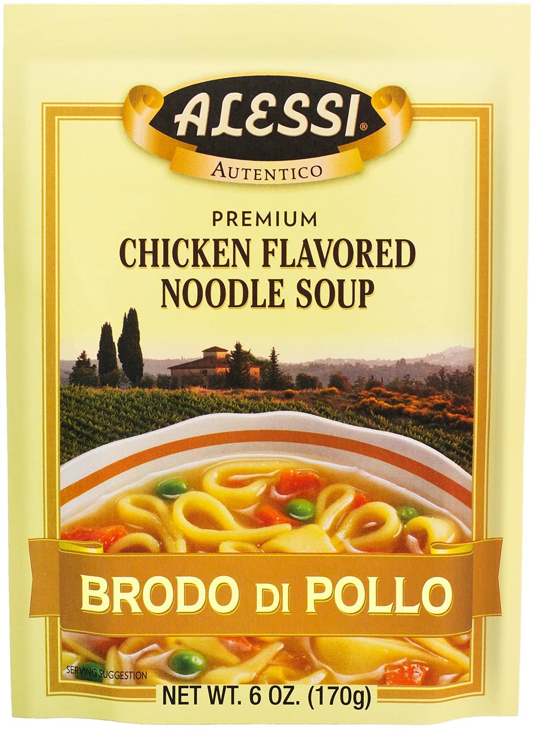 ALESSI (Pack of 18) Alessi Mix Soup Scilian Chicken Noodle Soup Mix 6 Oz