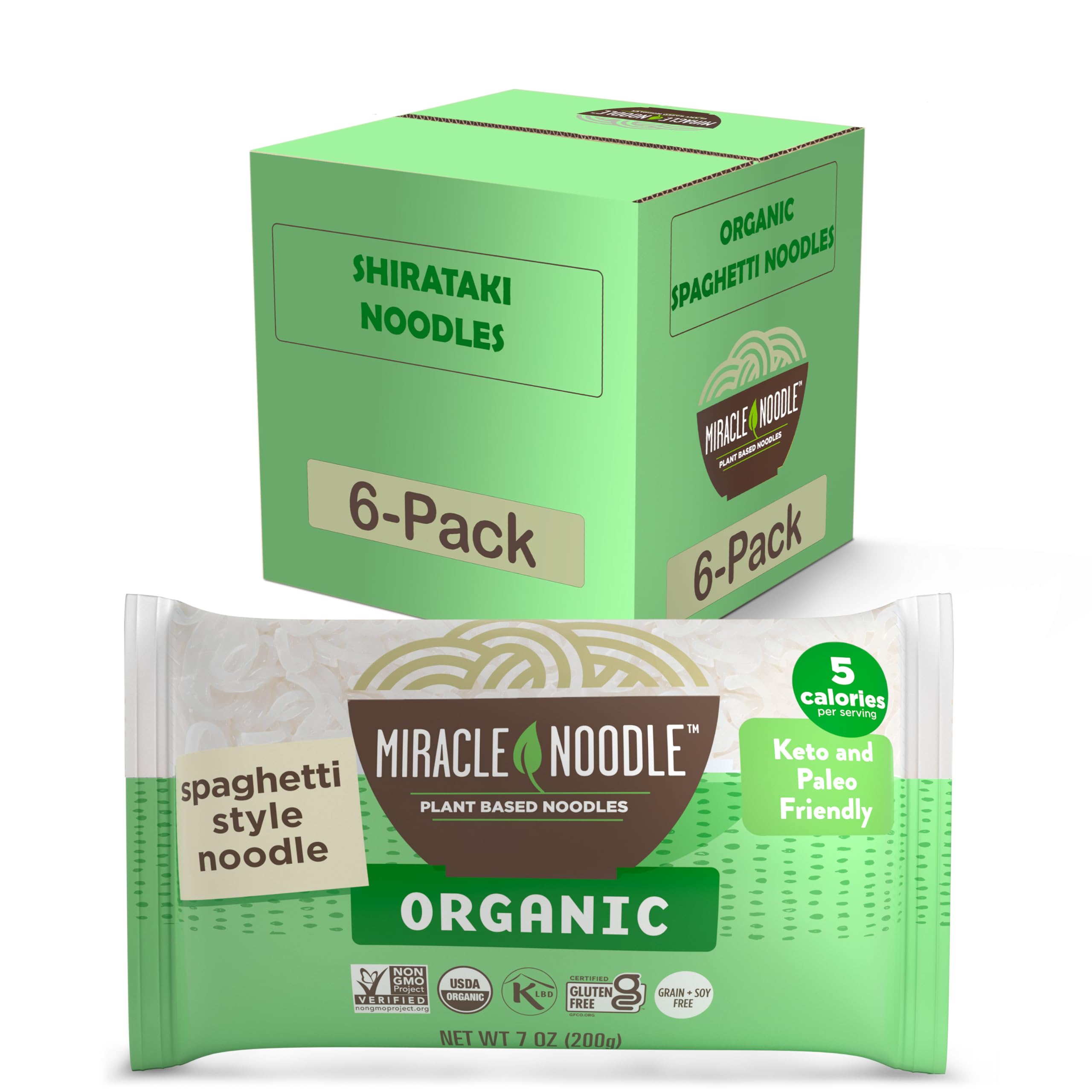 Miracle Noodle Organic Spaghetti Noodle