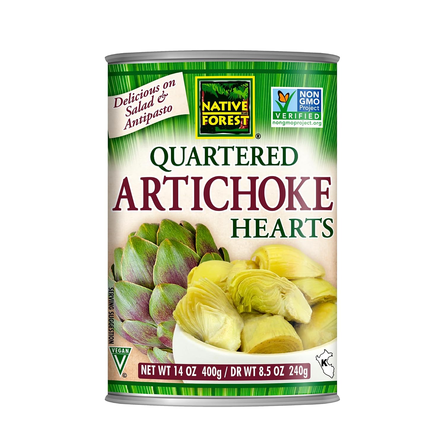 Native Forest Quartered Artichoke Hearts