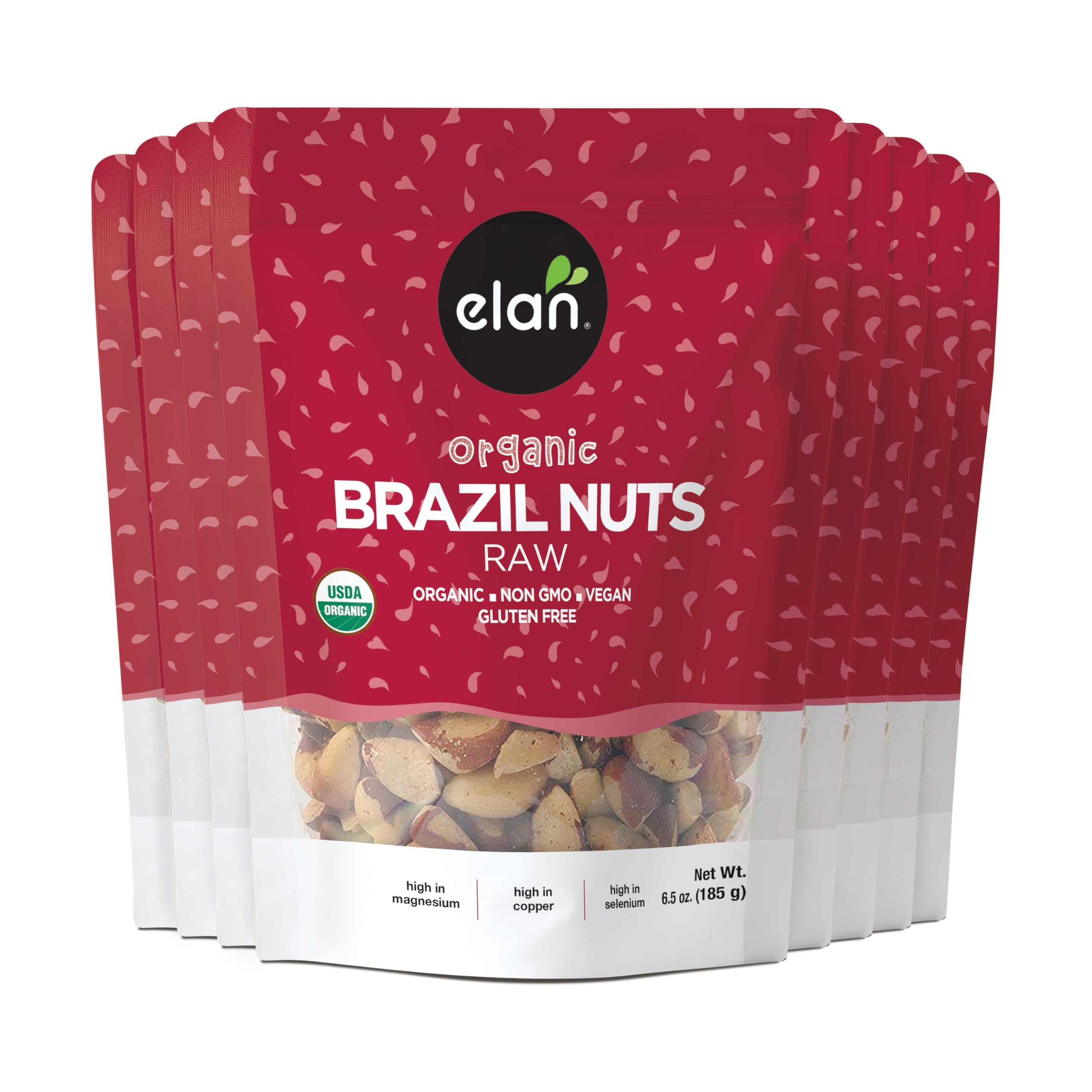Elan Raw Brazil Nuts Organic Misc Nuts