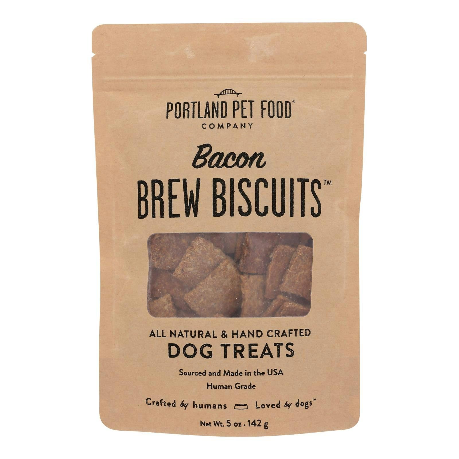 Portland Pet Food Company Biscuit Dog Bacon B