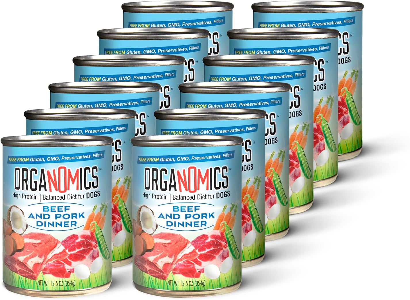 Organomics Dog Food Beef Pork