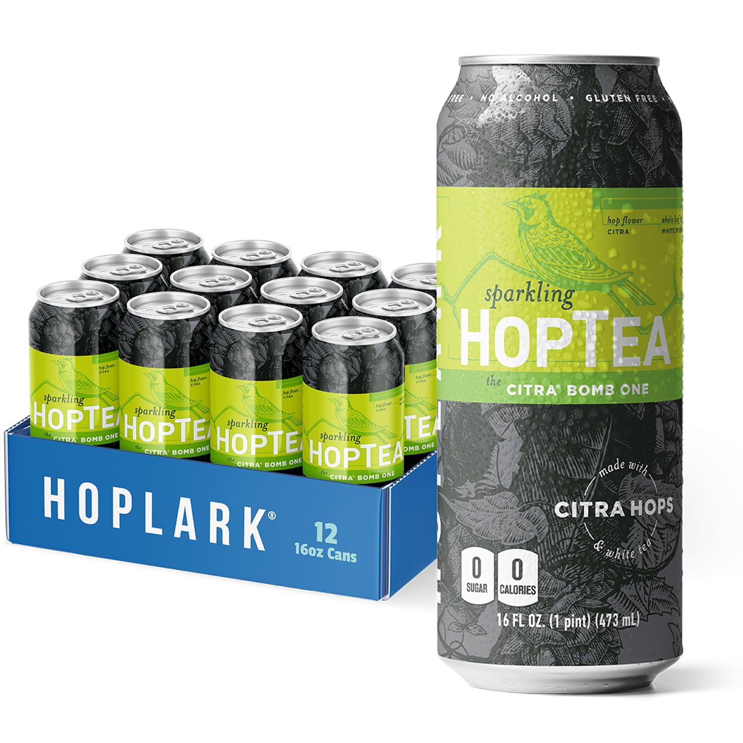 Hoplark Tea Citra Bomb Functional Ready to Drink Beverage