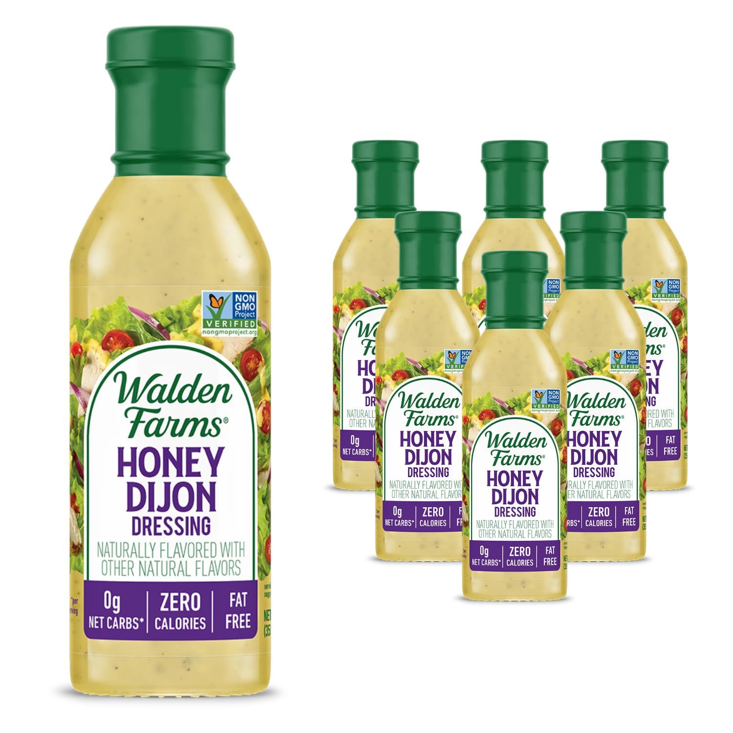 Walden Farms Honey Dijon Dressing Creamy Dressing 12 Fl. Abbre 12 Fl
