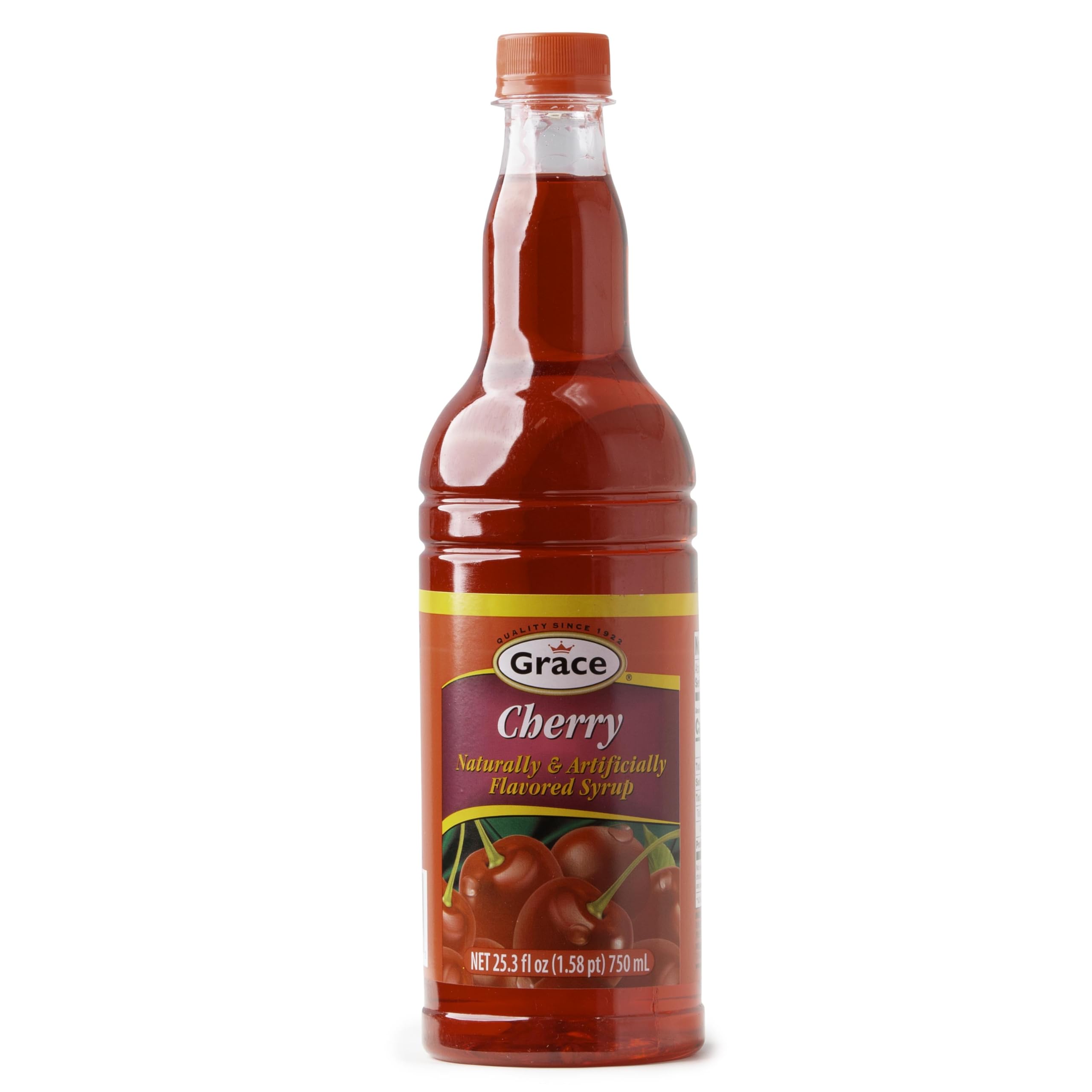 Grace Caribbean Syrup Cherry Granulated Liquid Sweetener