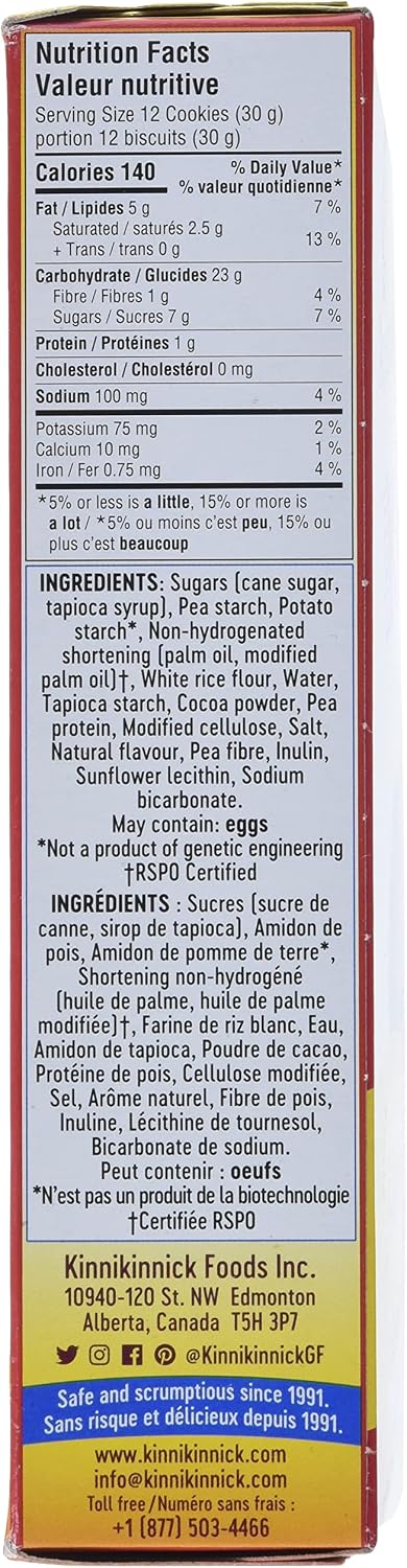 KINNIKINNICK (Pack Of 12) Kinnikinnick Cookie Animal Chocolate 8 Oz