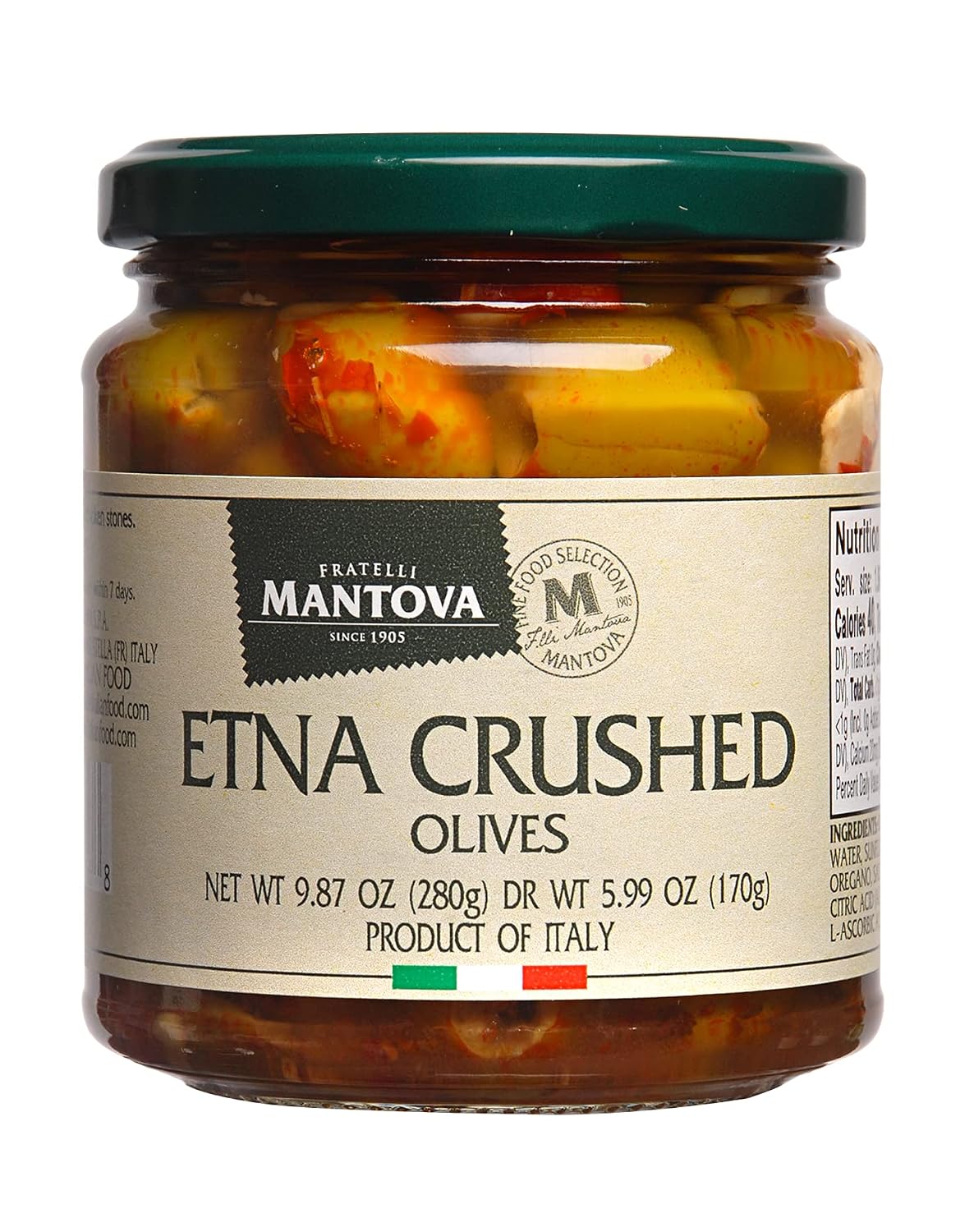 Mantova Olives Etna Crushed