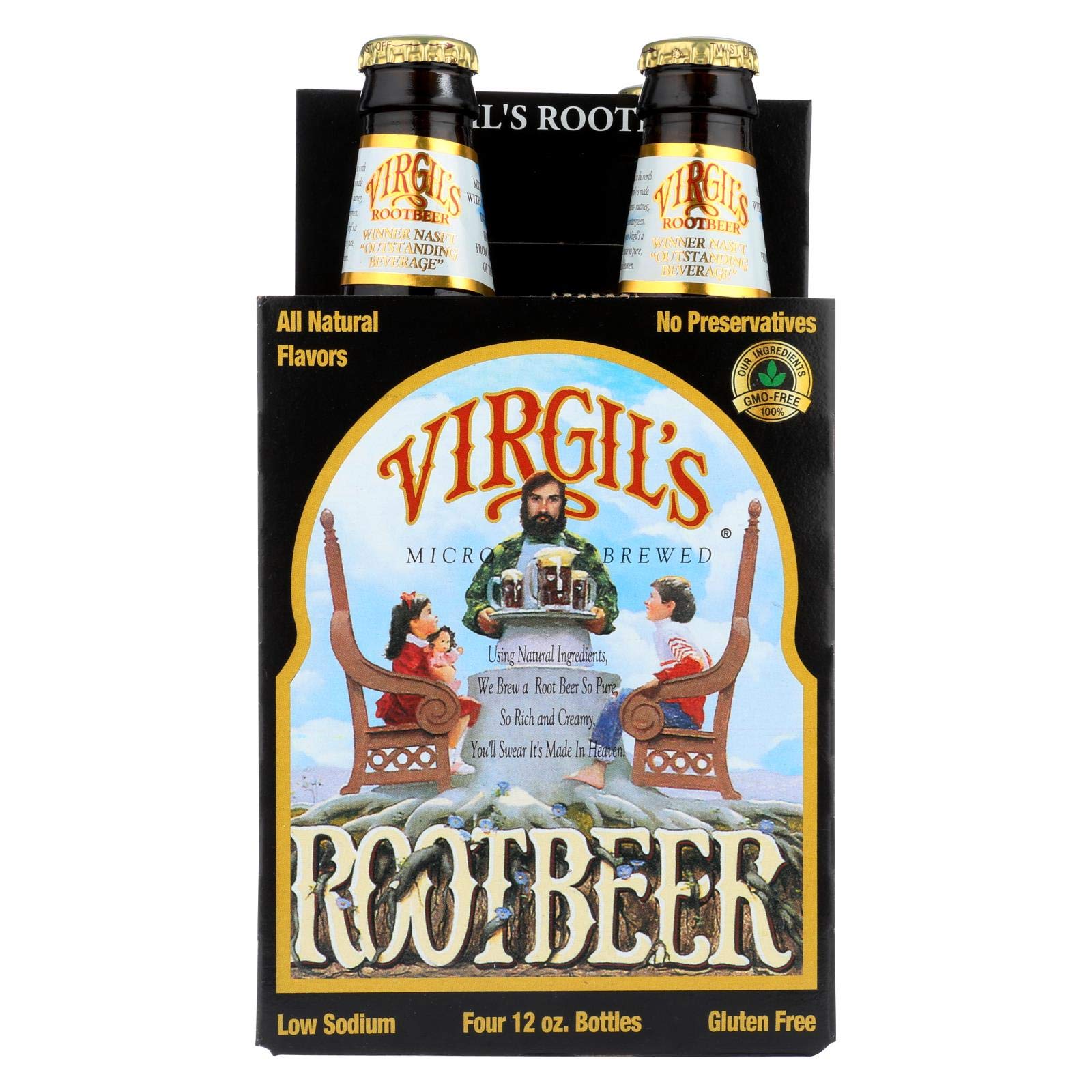 VIRGILS (Pack Of 8) Virgil's Soda Root Beer 48 Fl Oz