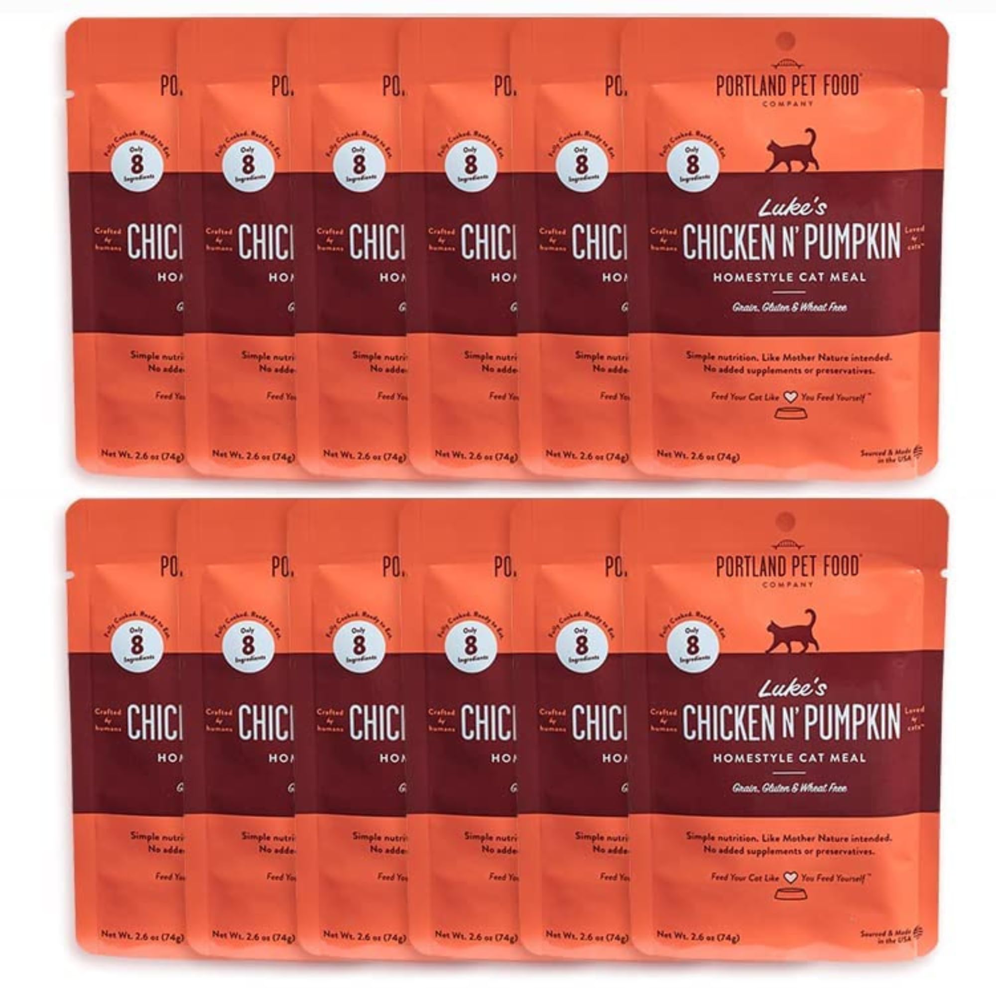 Portland Pet Food Company Meal Cat Chicken N Pumpkin