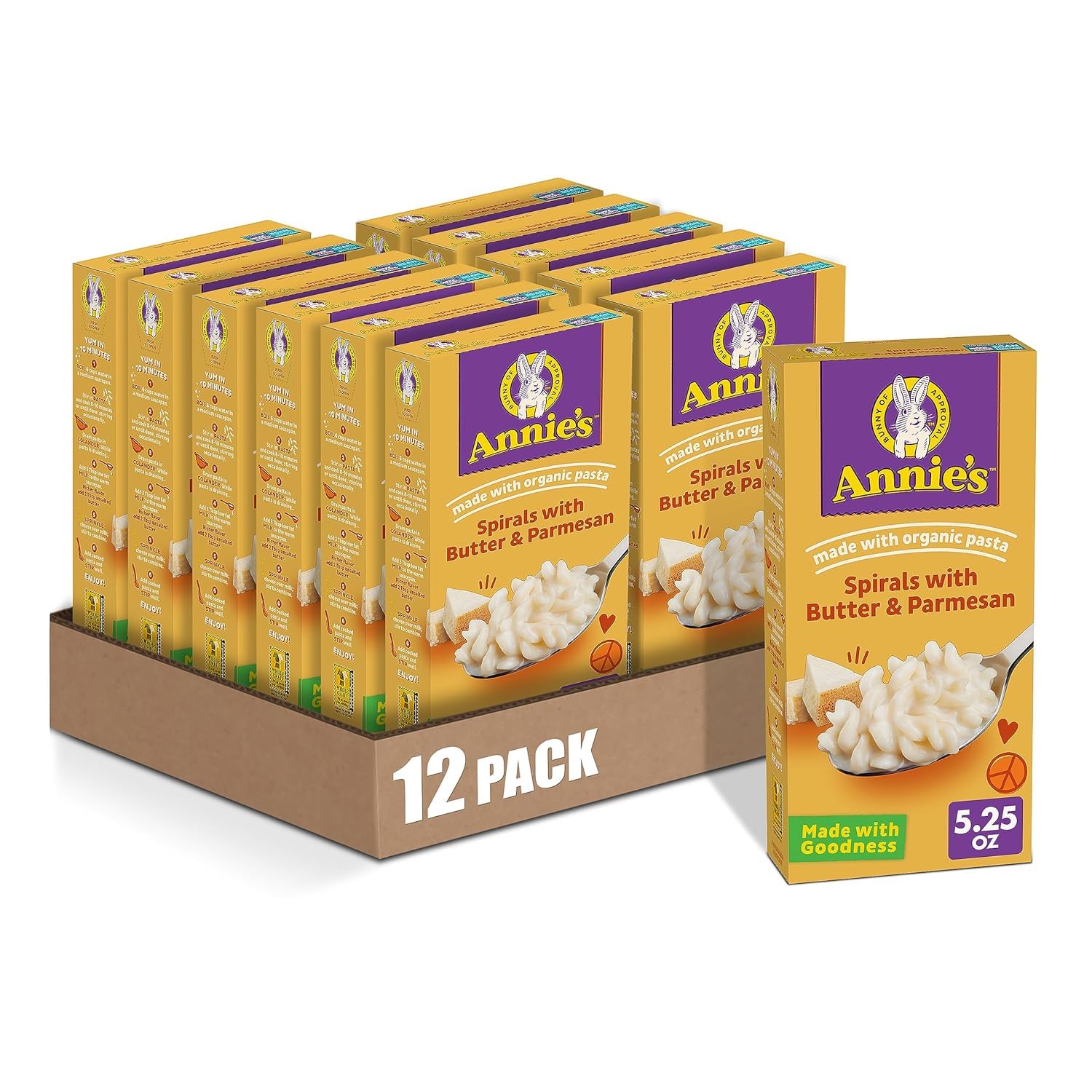 Annie's Homegrown Mac & Cheese Spirals Butter & Parmesan