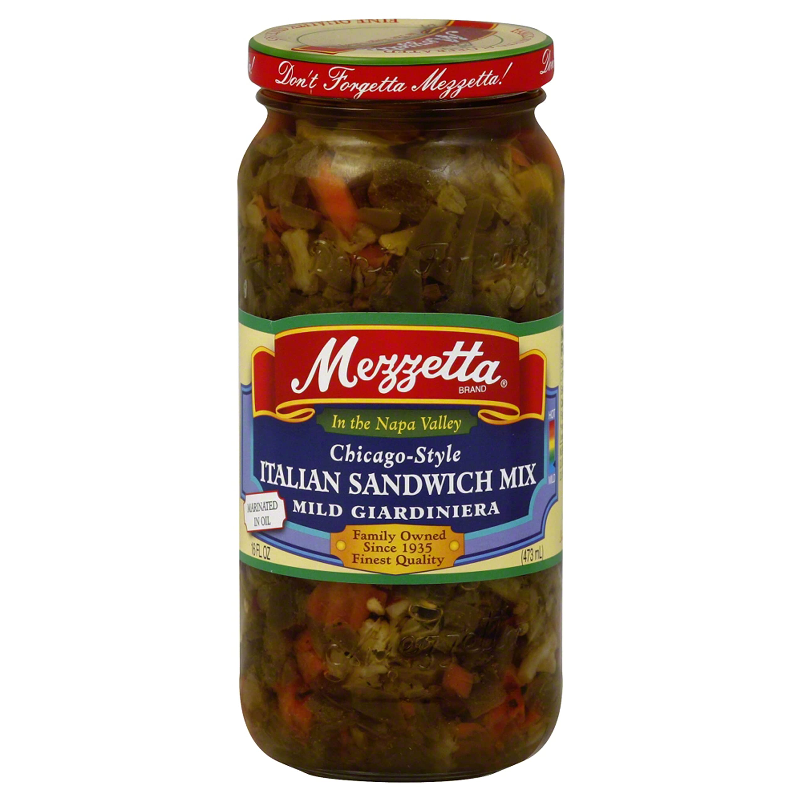 Mezzetta Mild Giardiniera Chicago Style