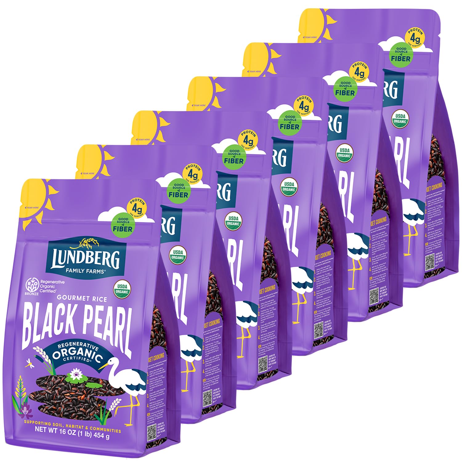 Lundberg Black Pearl Organic Rice