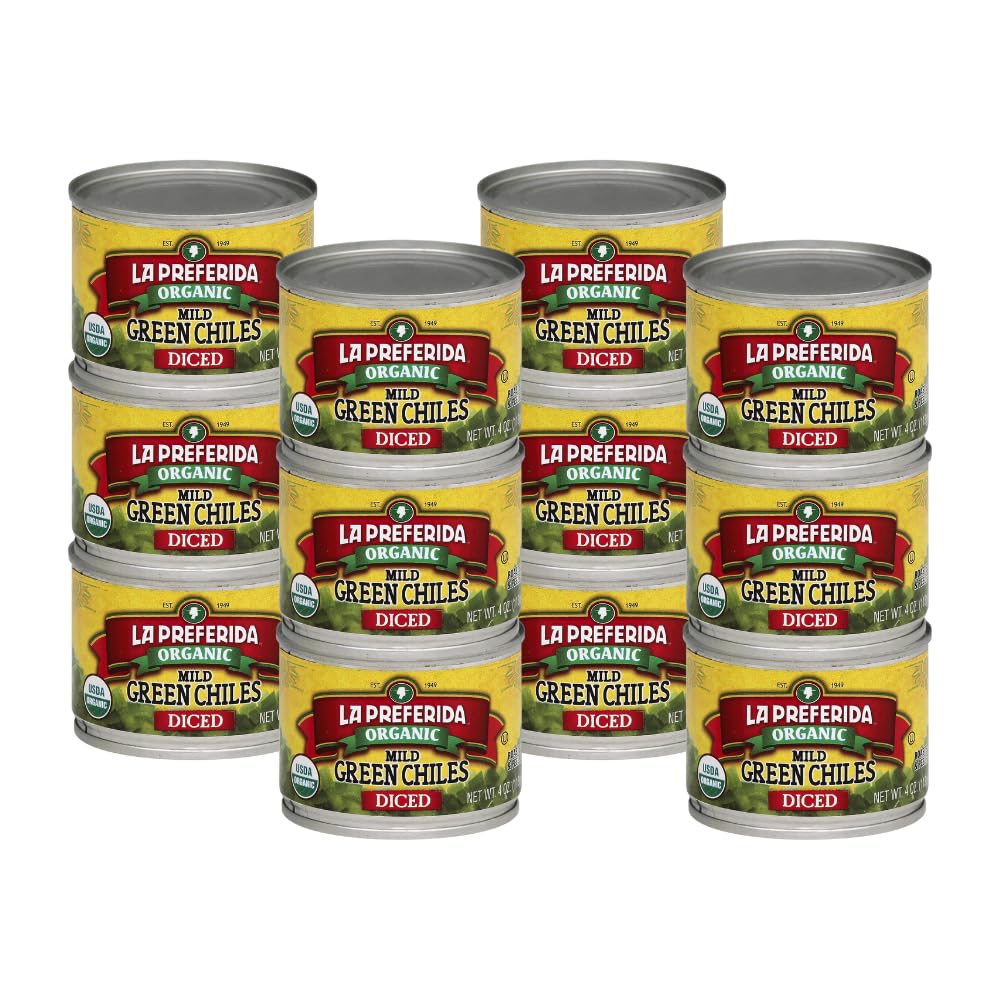 La Preferida Organic Diced Green Chile