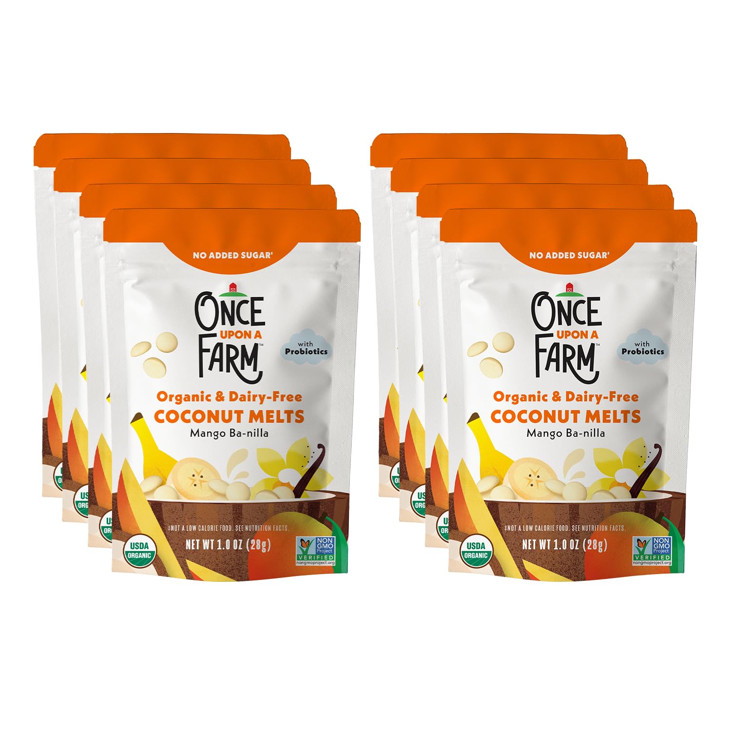 Once Upon A Farm Melts Coconut Mango Vanilla