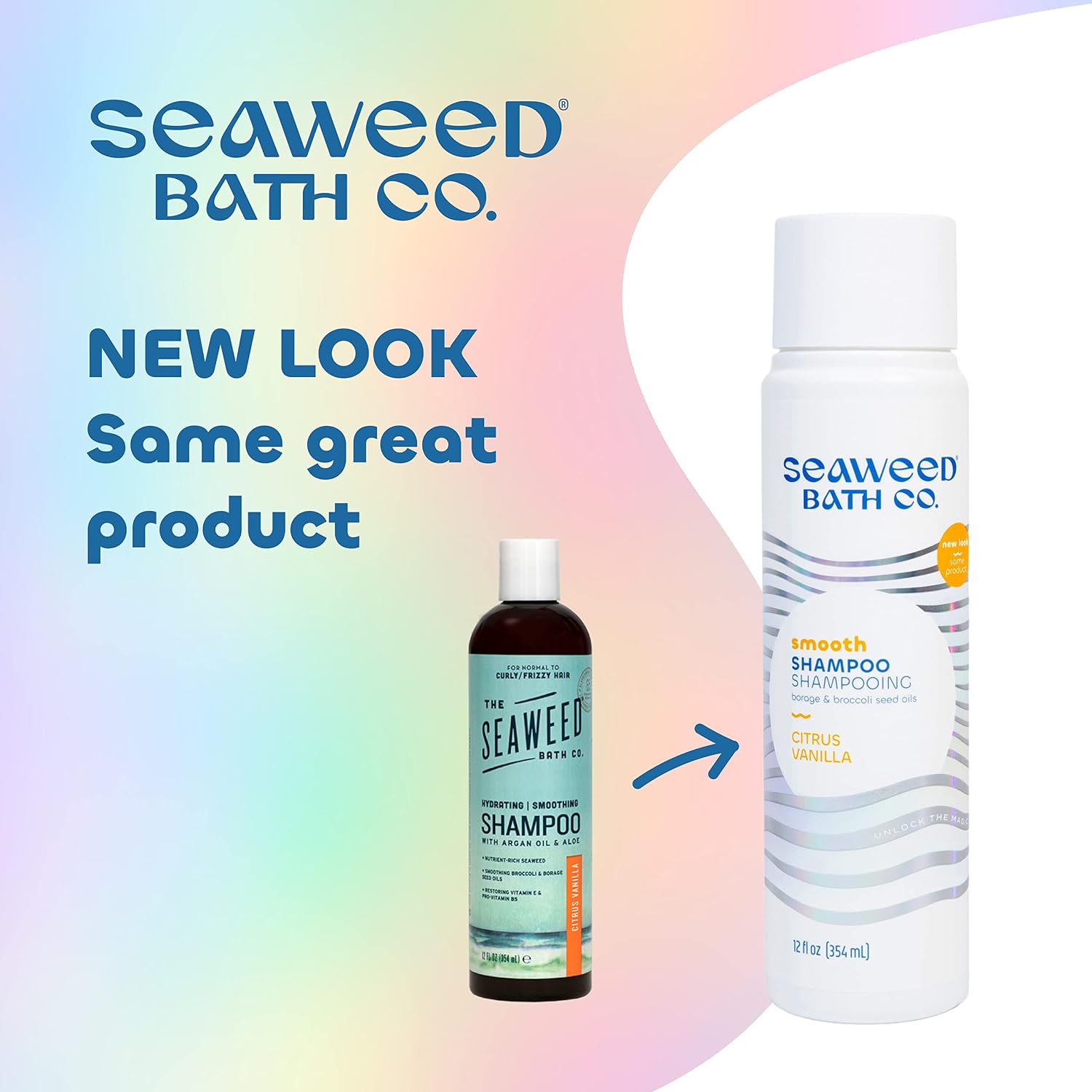 SEAWEED BATH CO (Pack of 8) Seaweed Bath Company Citrus Vanilla Shampoo 12 Fl Oz