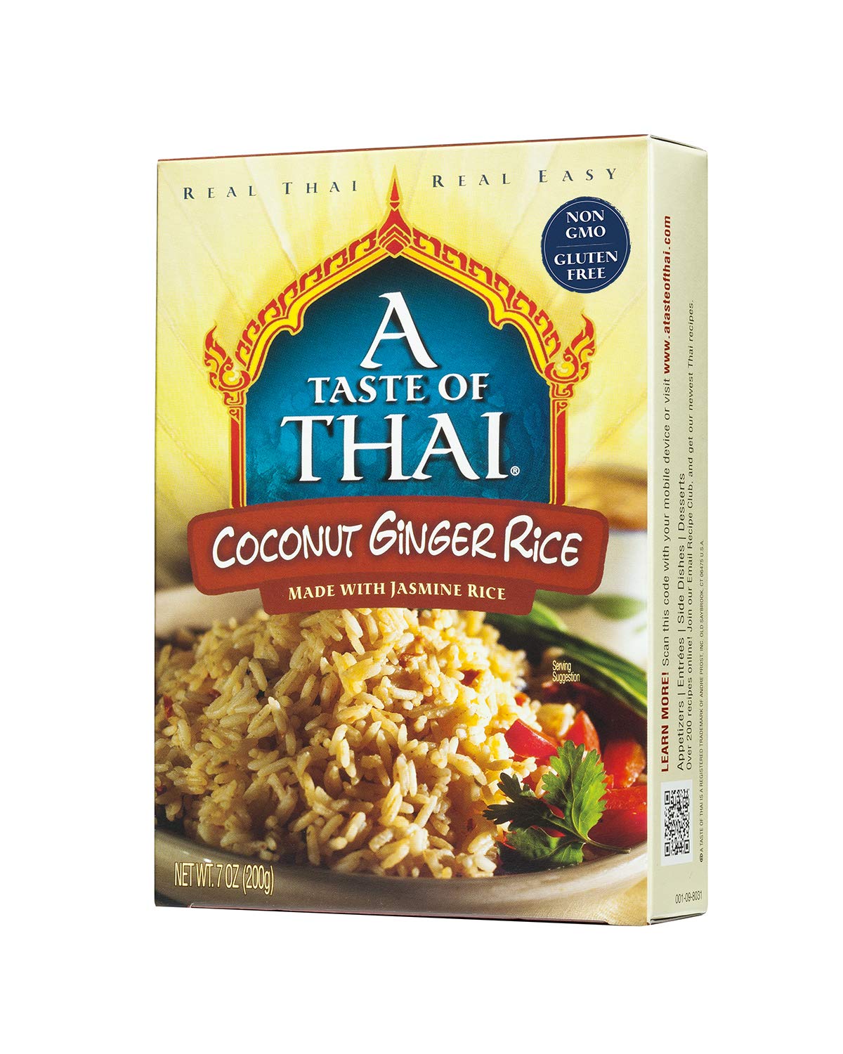 Taste Of Thai A Taste of Thai Rice Coconut Ginger Entree Prepared Dish Mix
