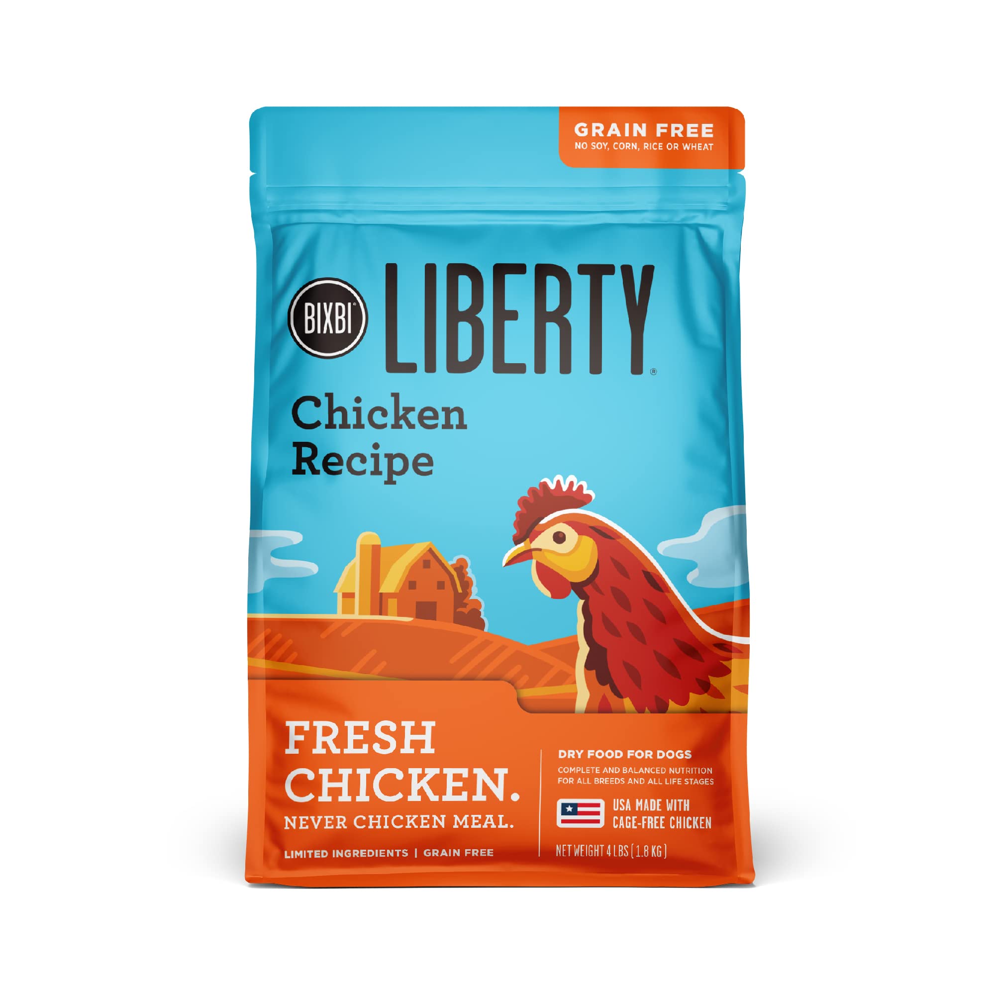 Bixbi Dog Food Chicken Dry