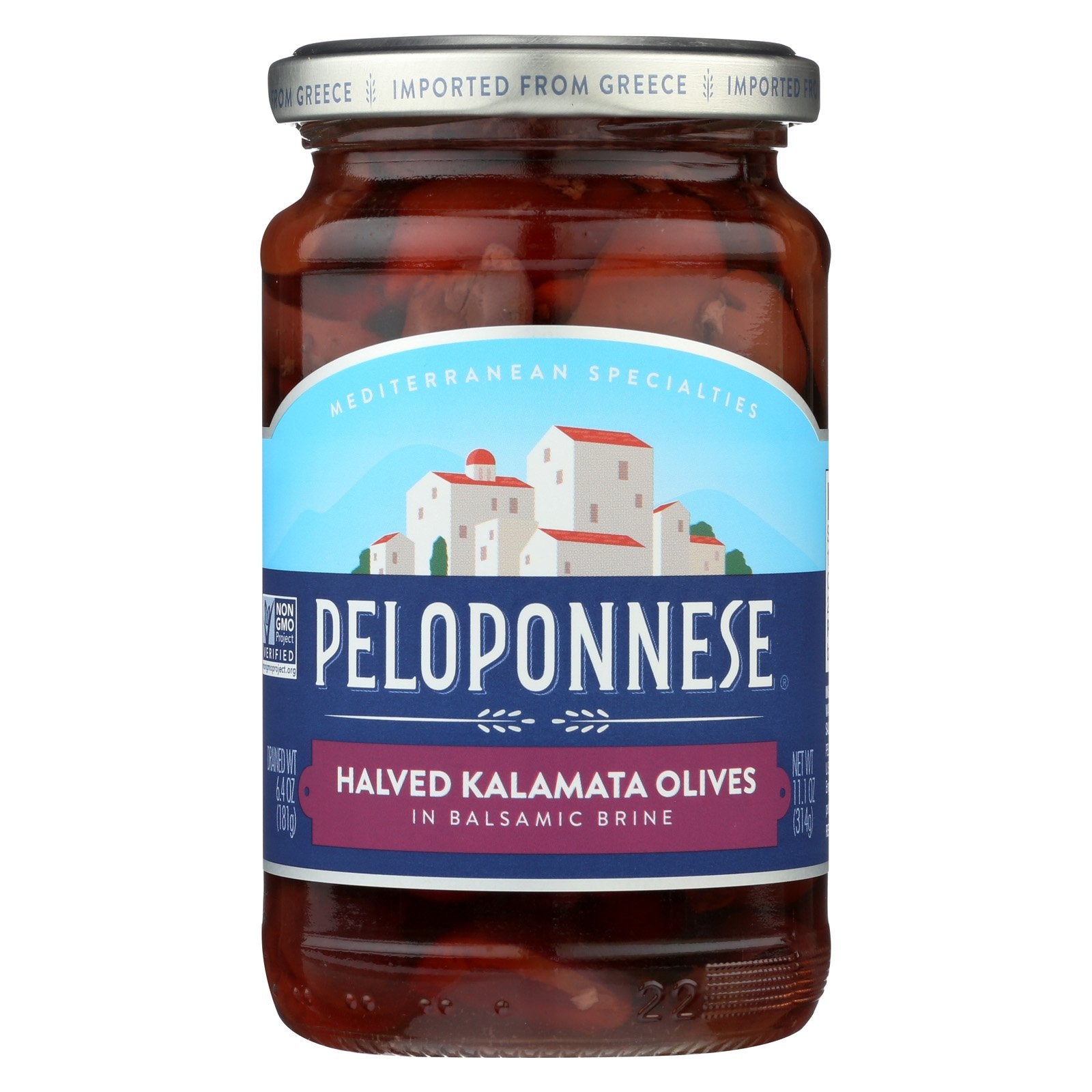 Peloponnese Skippy Peloponnese Olive Kalamata Halved