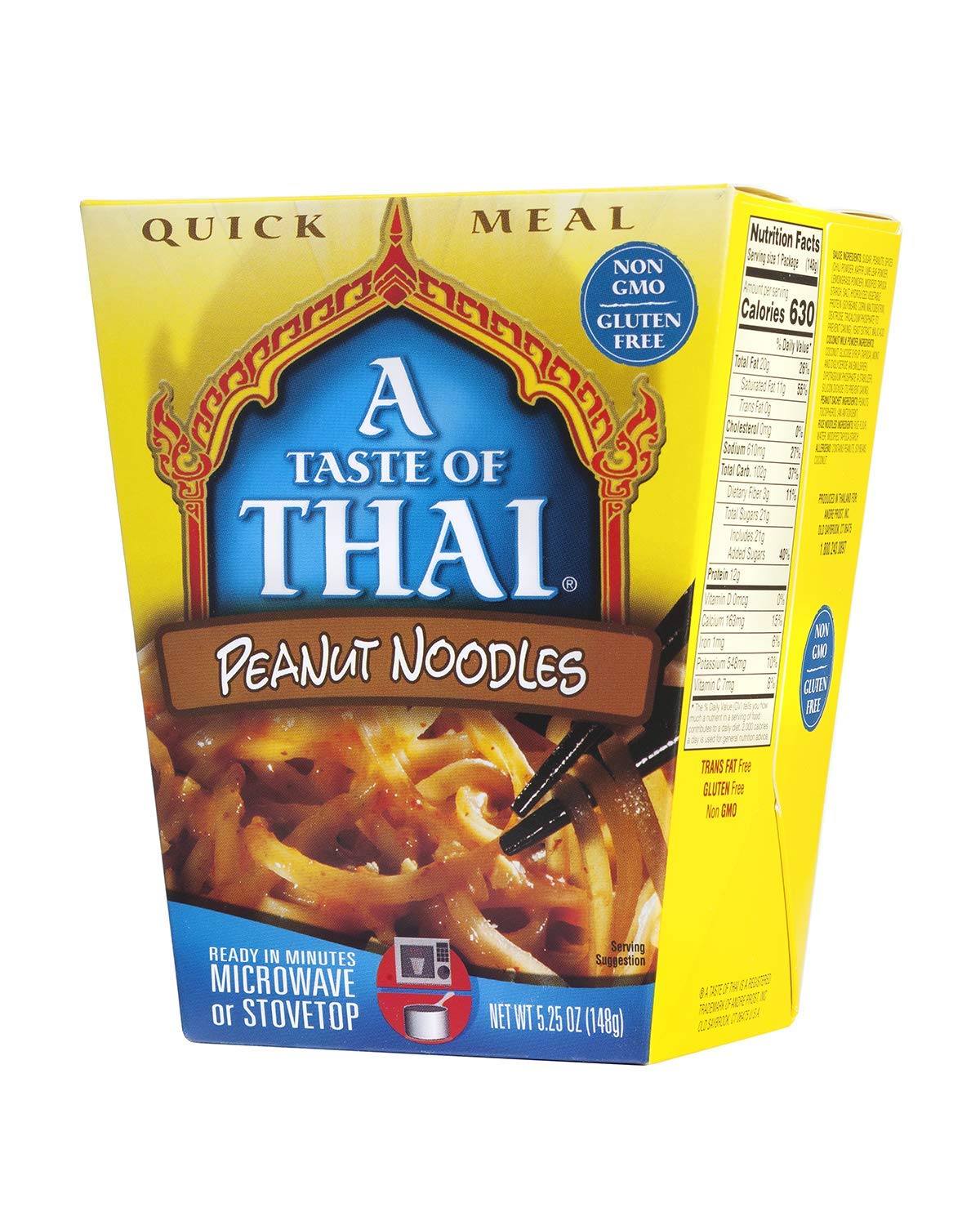Taste Of Thai A Taste of Thai Taste of Thai Noodle Quick Meal Peanut