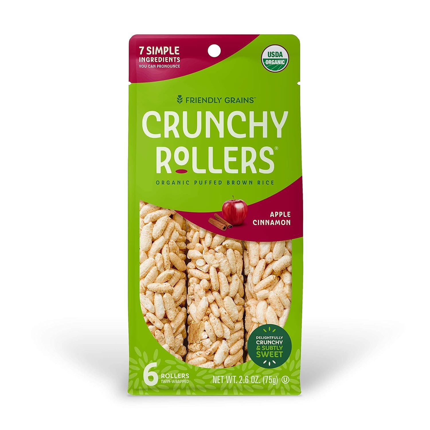 Friendly Grains Pouch Apple Cinnamon