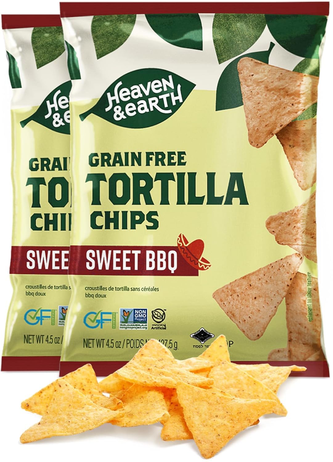 Heaven And Earth Sweet BBQ Tortilla Chips