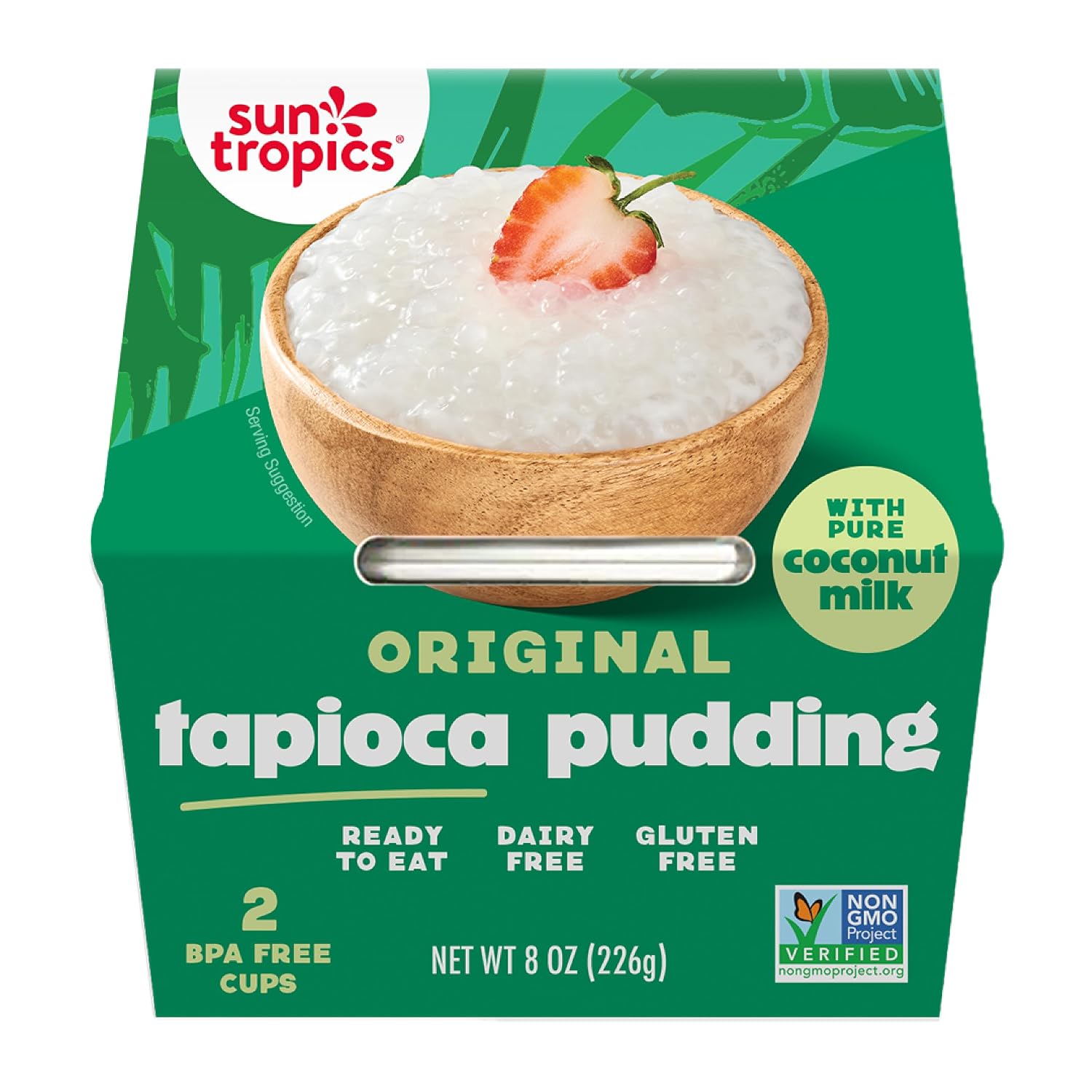 SUN TROPICS (Pack Of 12) Sun Tropics Pudding Tapioca Original 8 Oz