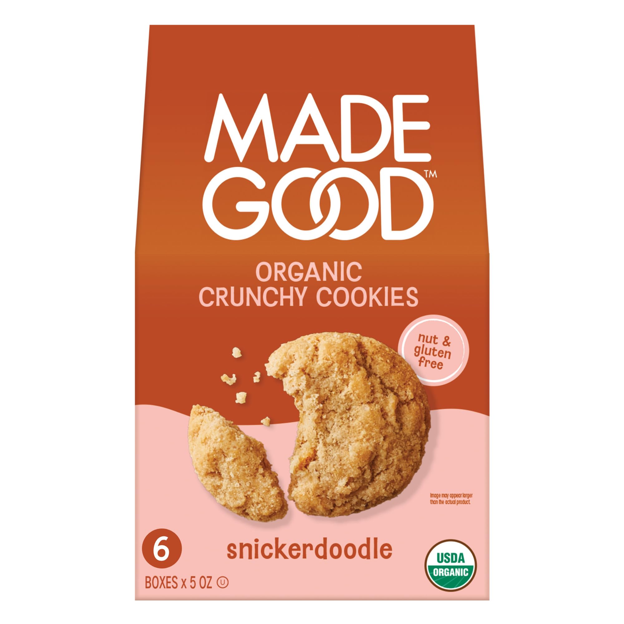 Madegood Snickerdoodle Cookies Classic Hard & Soft Baked