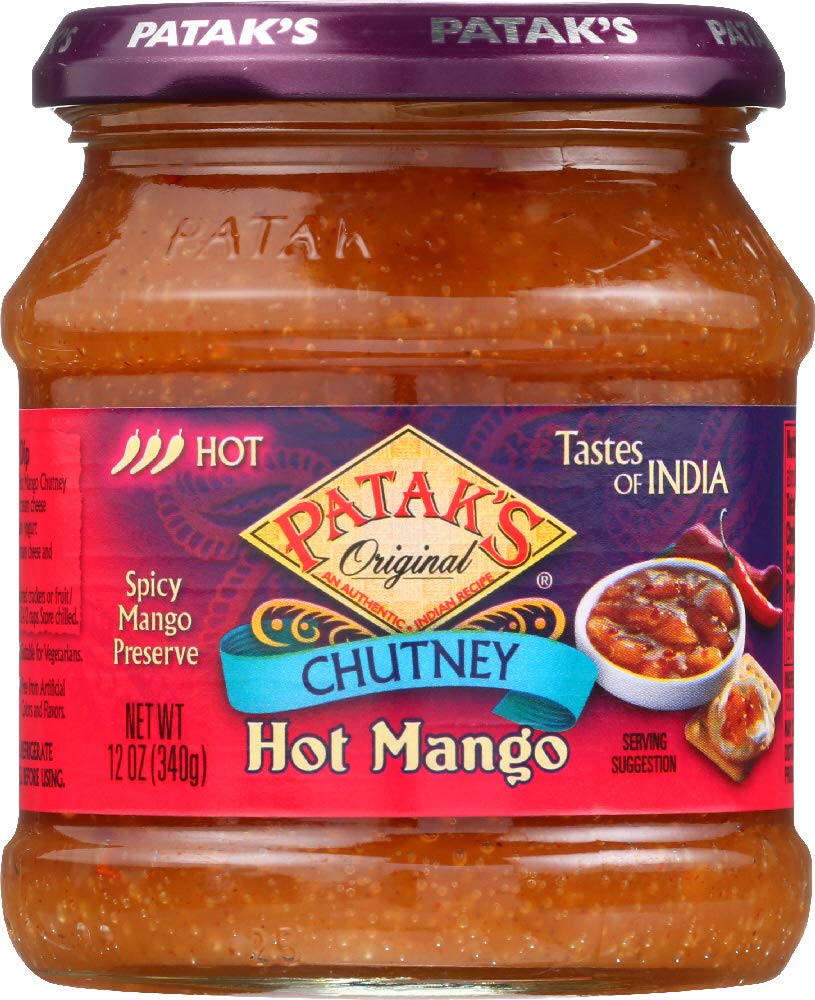 Patak's Mango Hot Chutney Indian Condiment