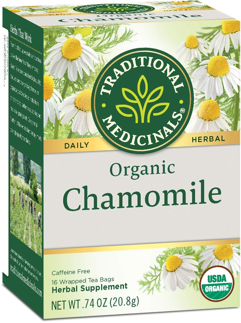 Traditional Medicinals Organic Chamomile Herbal Tea Bags 16 bag