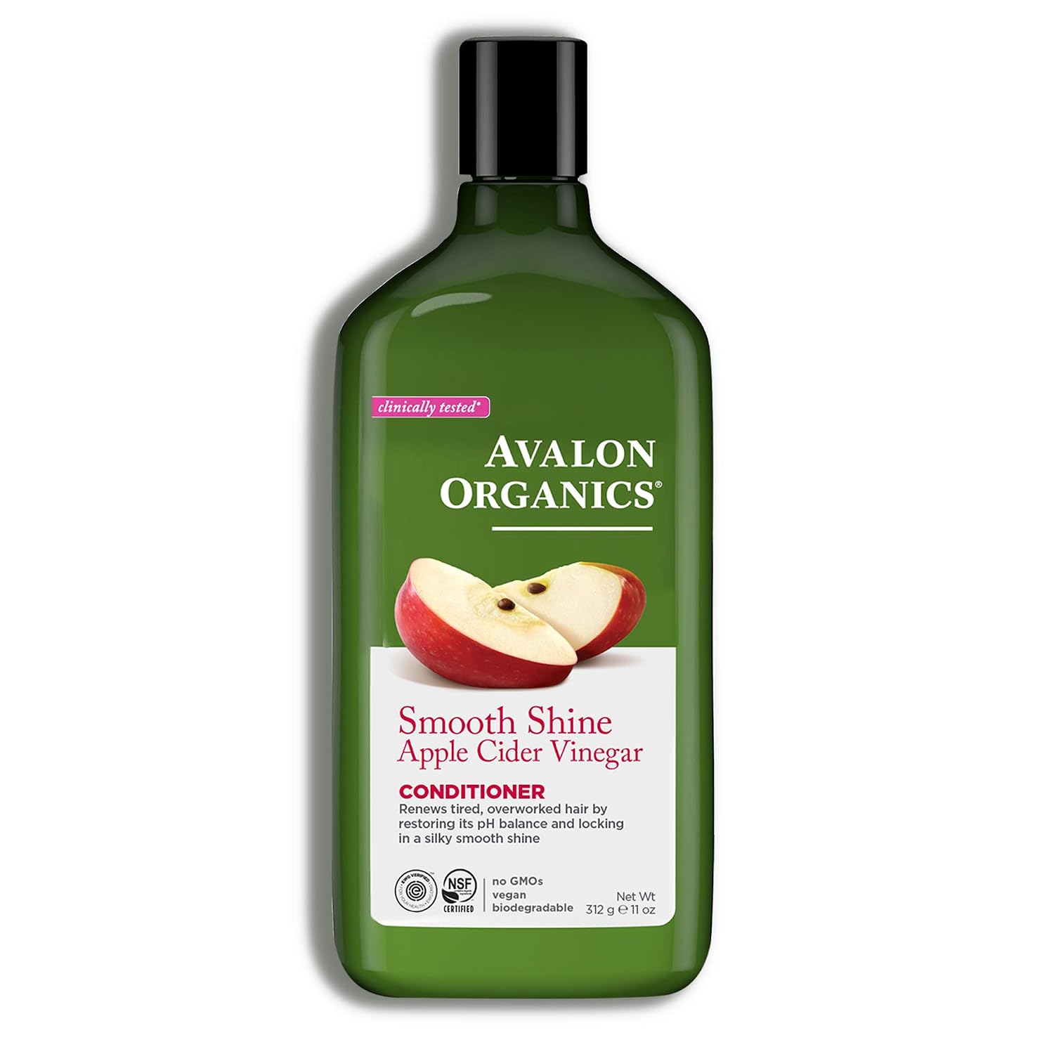 AVALON ORGANICS (Pack of 7) Avalon Organics Apple Cider Smooth Conditioner 11 Fl Oz