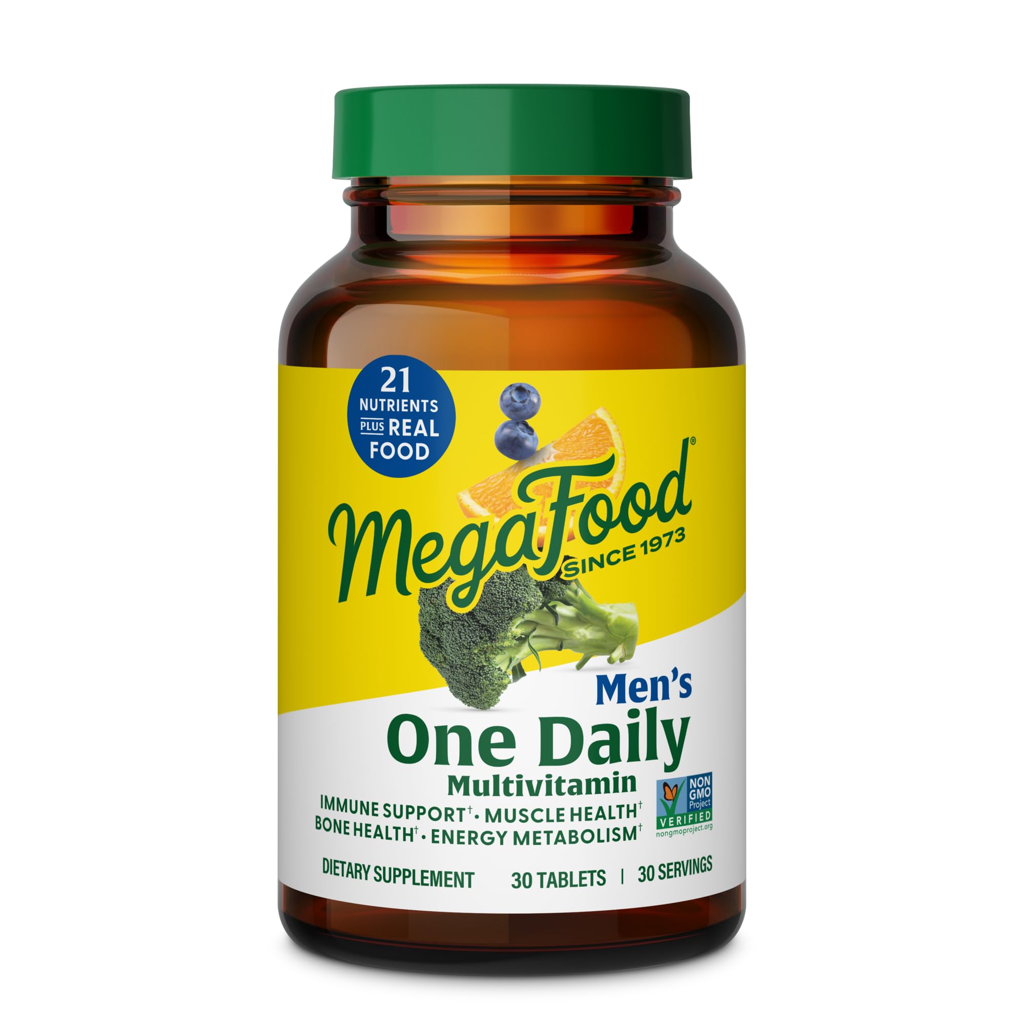 MEGAFOOD (Pack of 3) MegaFood Men’s Daily One Multivitamin Tablets 30 Tablets