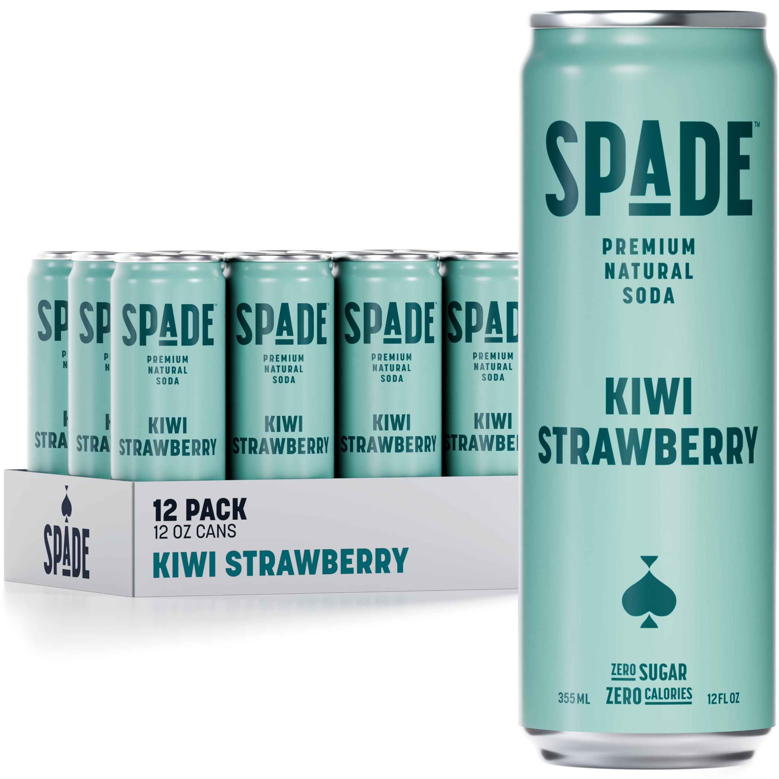 Spade Soda Kiwi Strawberry Diet Craft Beverage