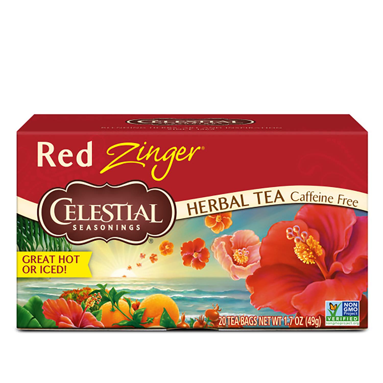 Celestial Seasonings Tea Herb Red Zinger 20 bag