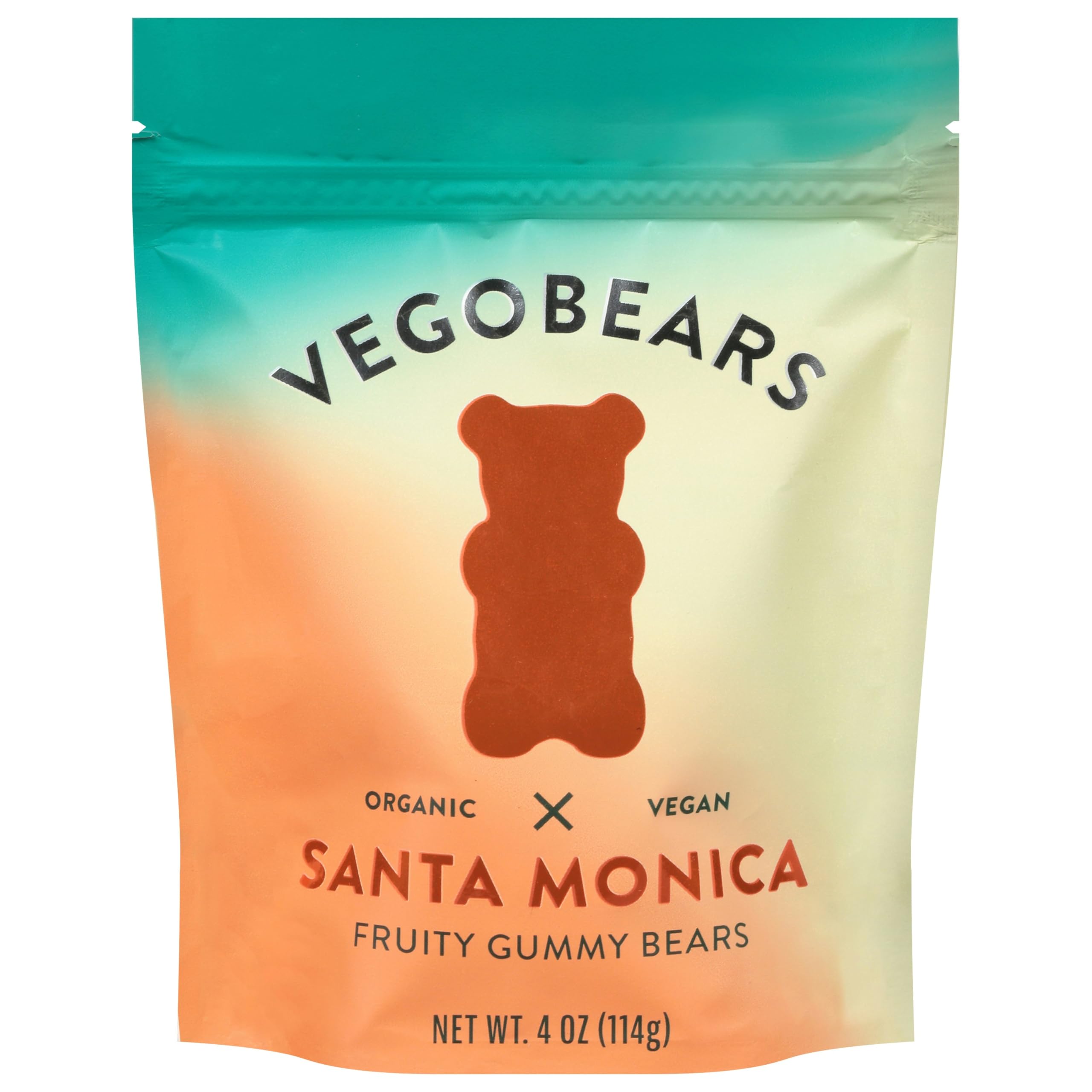 Vegobears Gummy Bear Banana Pineapple Fruit Chews