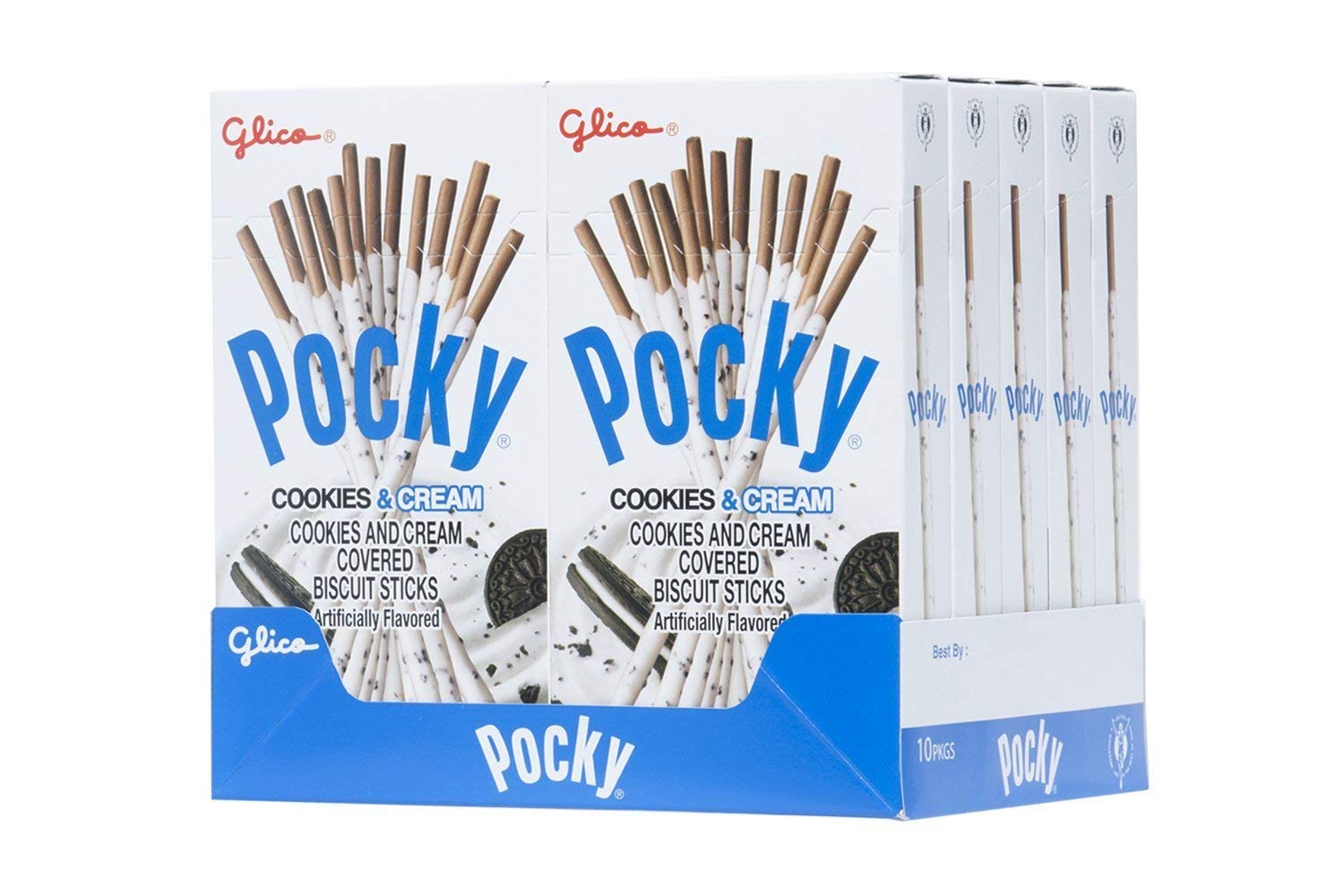 Glico Pocky Cookies and Cream Glico Cookie Snack