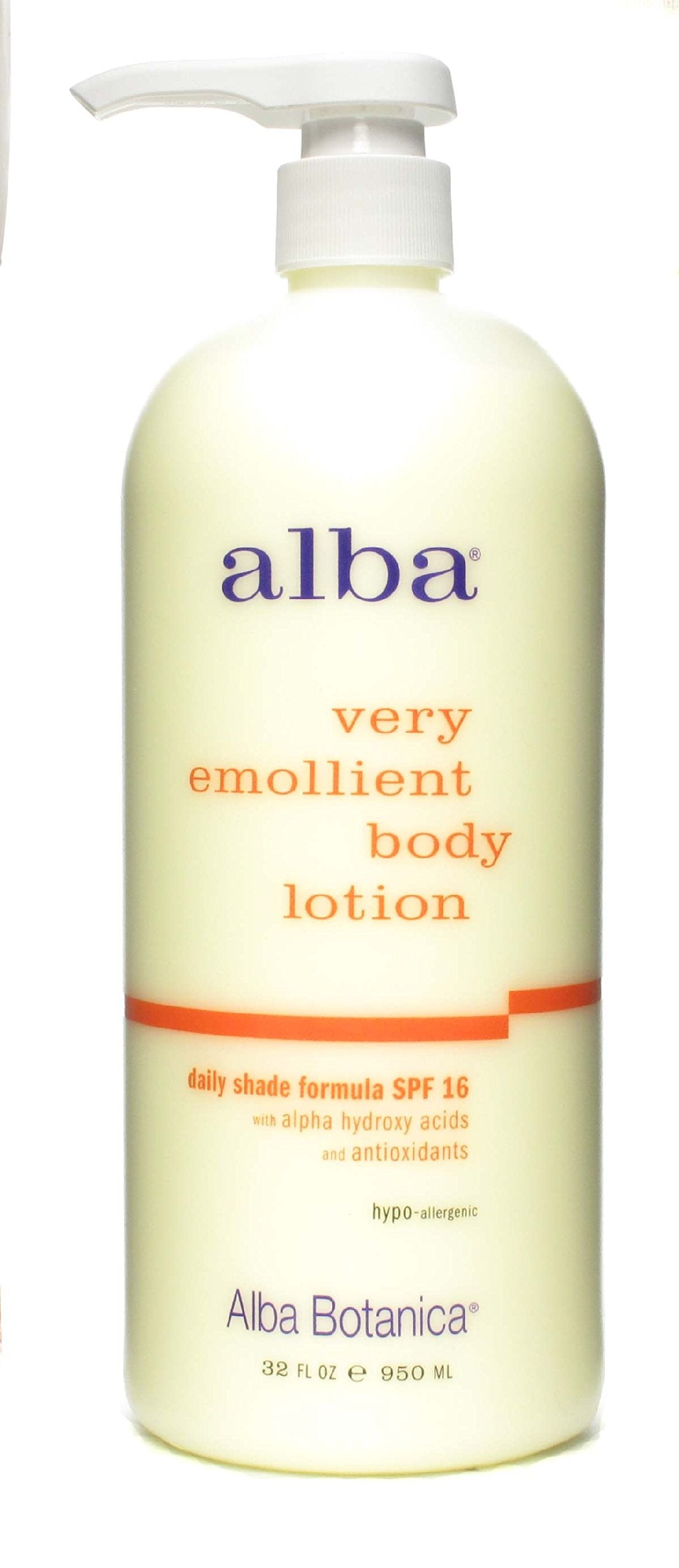 ALBA BOTANICA (Pack Of 4) Alba Botanica Lotion Moisturizer SPF15 ND 32 Oz
