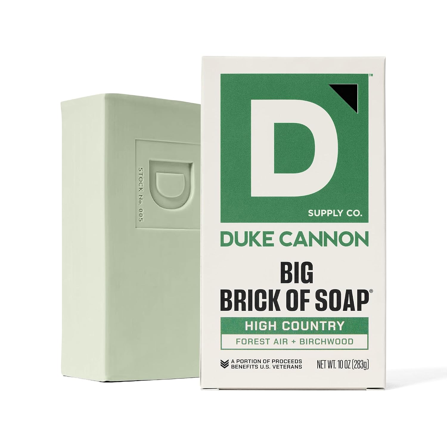 DUKE CANNON (Pack of 8) Duke Cannon High Country Soap Bar, Premium Bar Soap, 10 Oz
