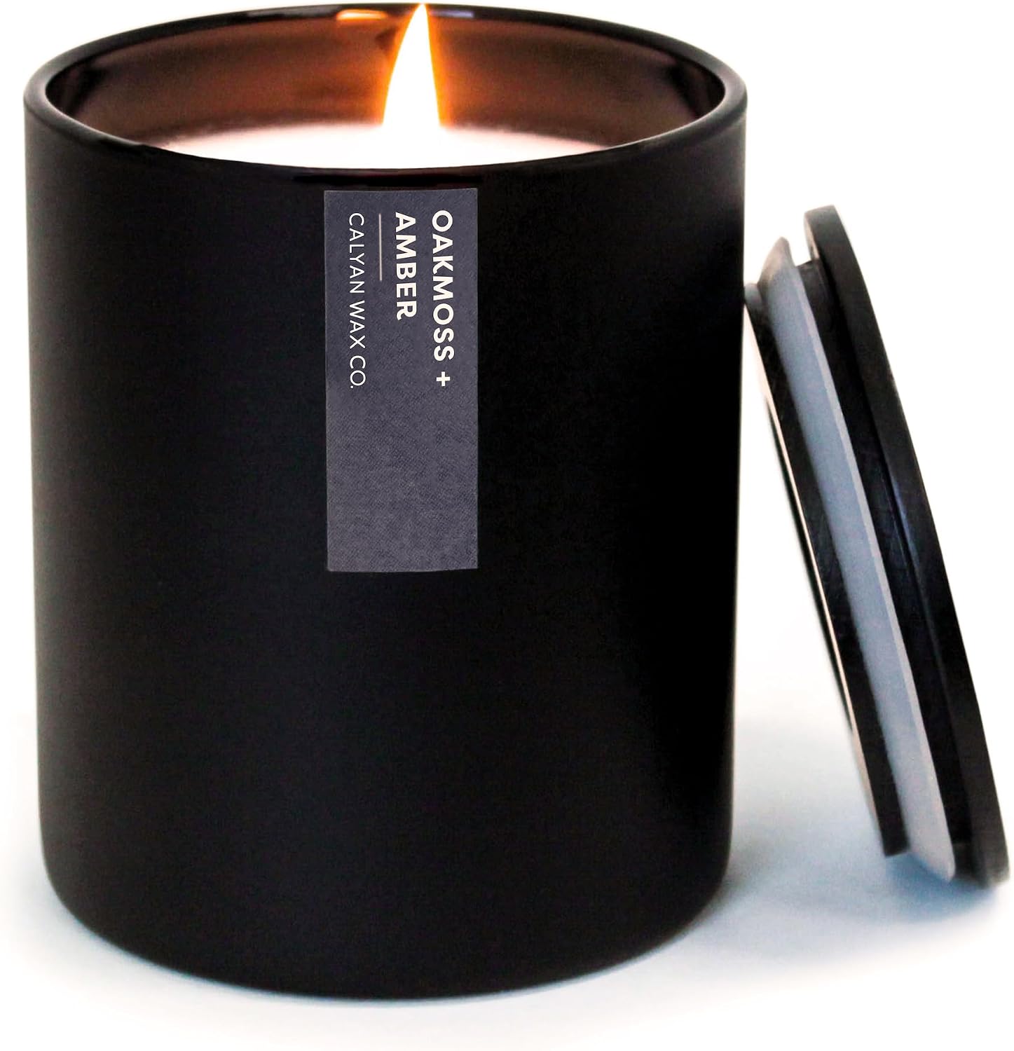 CALYAN WAX CO (Pack of 3) Calyan Wax Co Soy Black Oak Amber Container Candle 10.2 Oz
