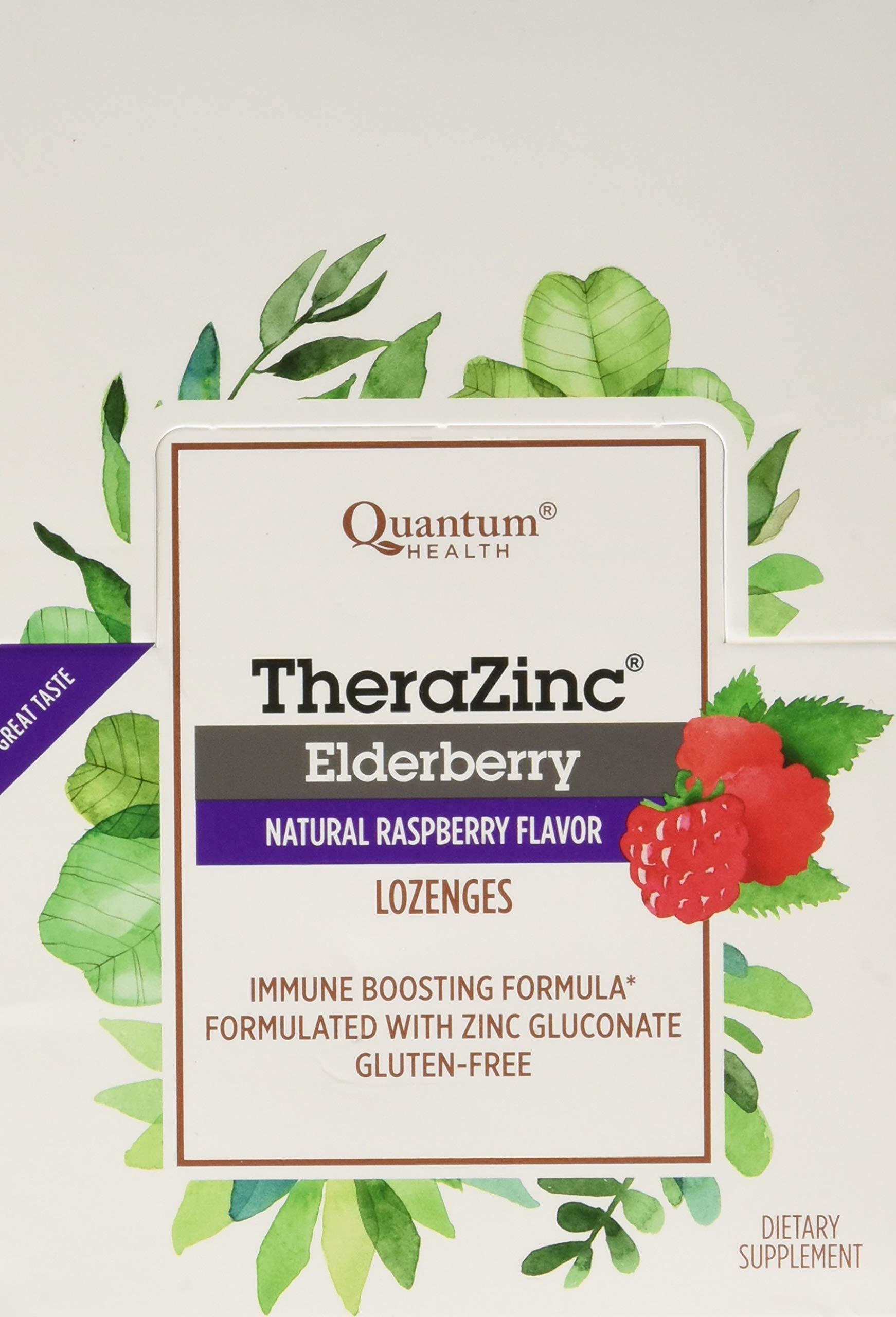 Quantum Lozenge Zinc Elderberry