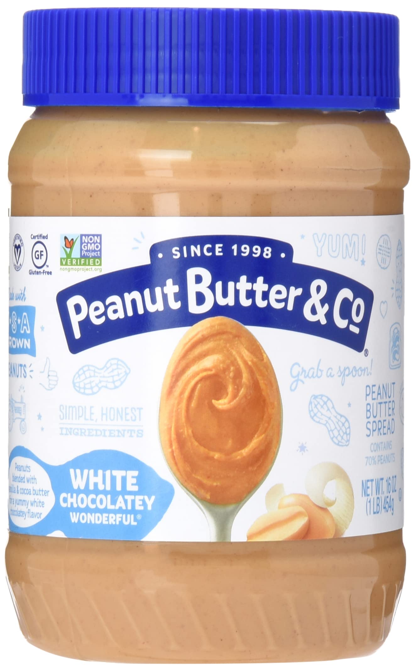 Peanut Butter & Co Peanut Butter with White Chocolate Wonder