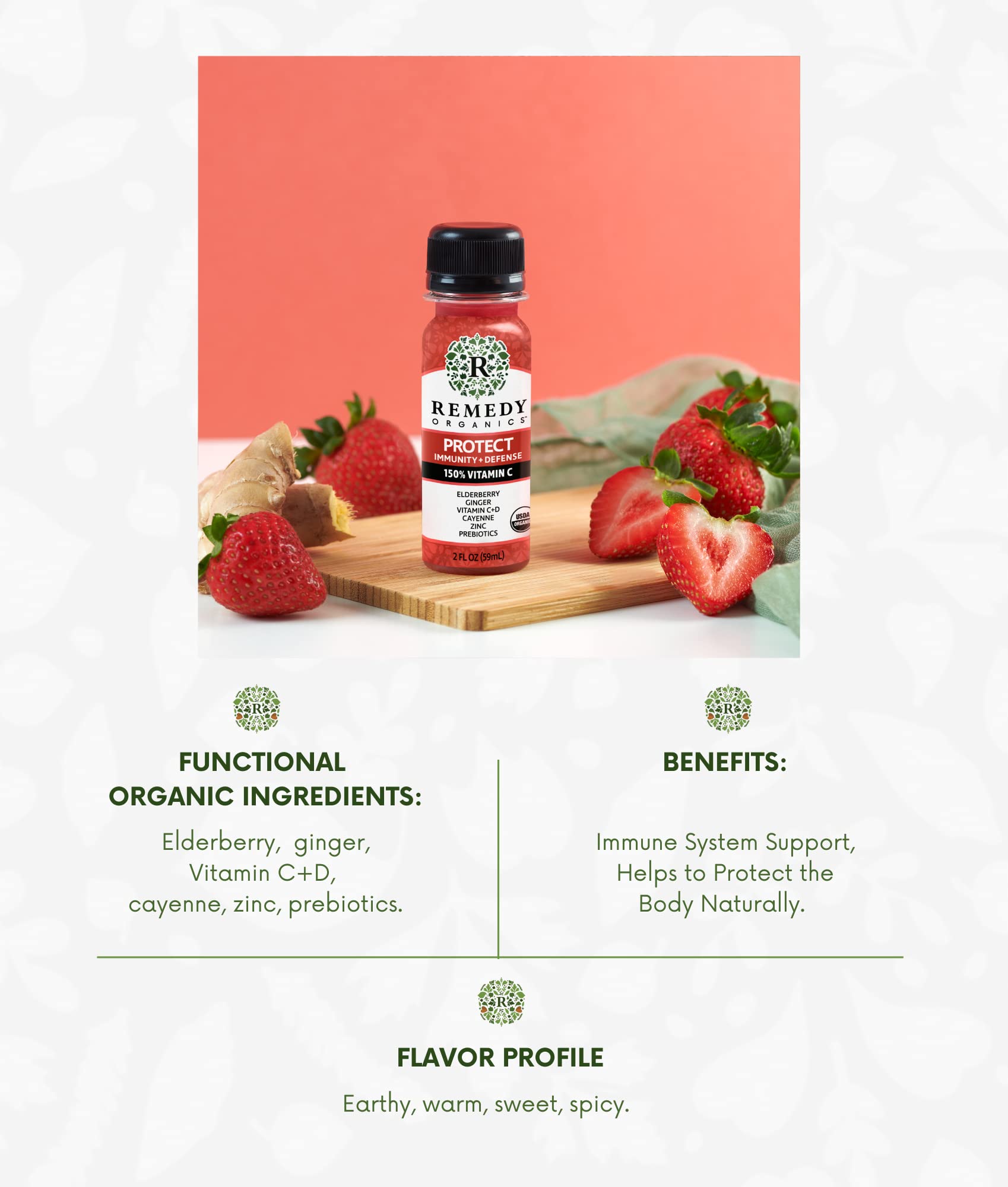 Remedy Organics Shot Protect Immunity