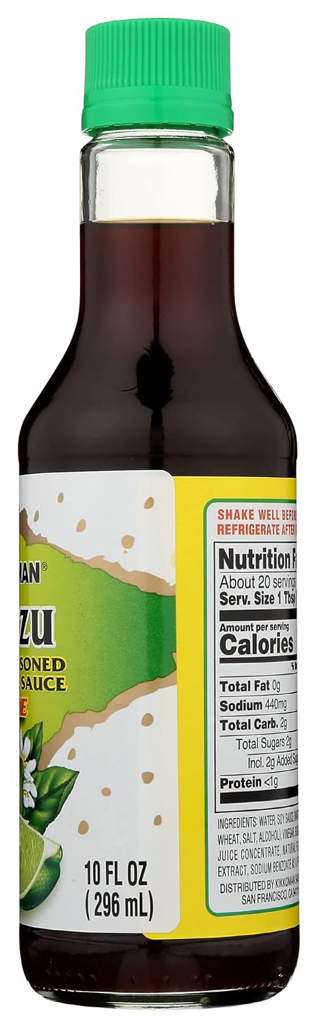 KIKKOMAN (Pack of 12) Kikkoman Sauce Ponzu Lime 10 Oz